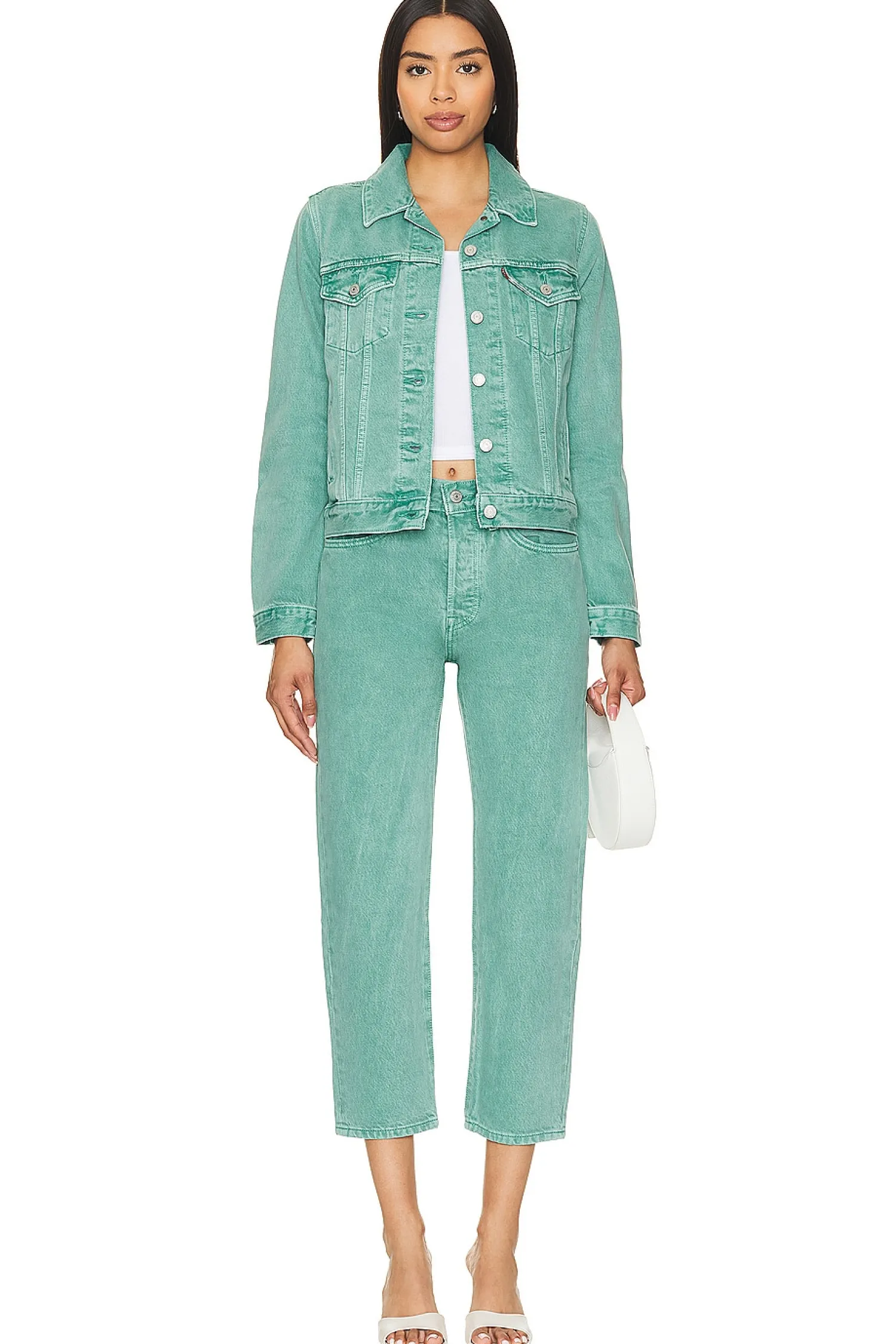 Women LEVI'S Matching Sets>501 Crop Straight