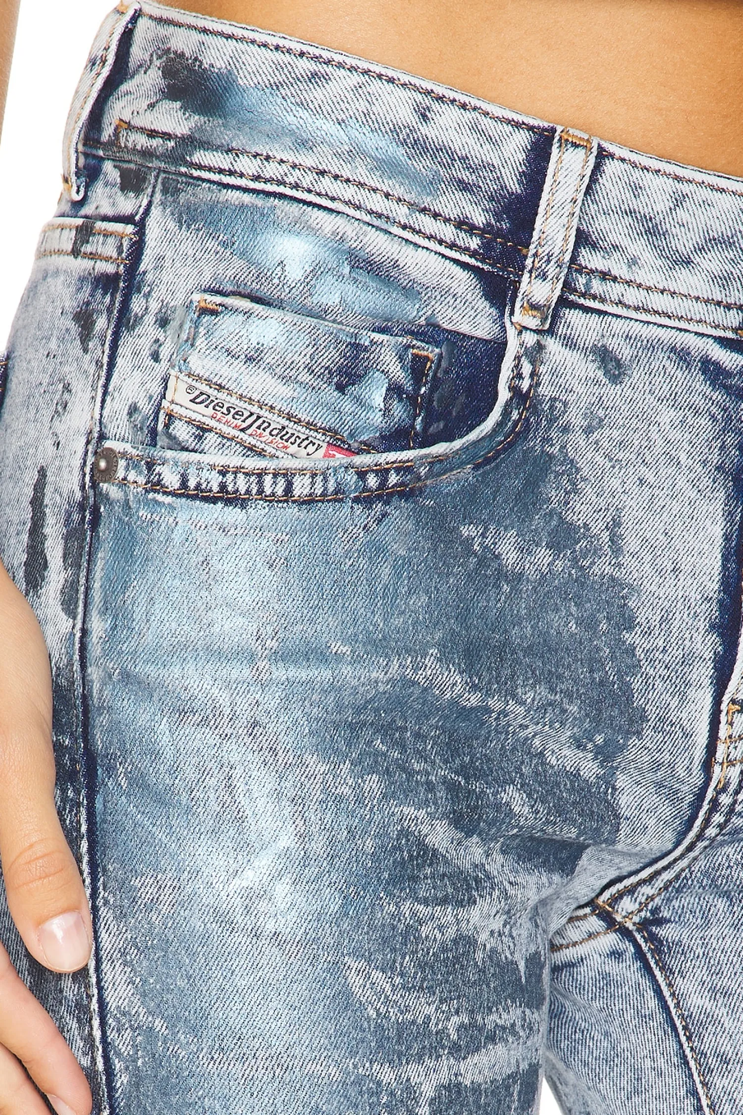 Women Diesel Pants>1969 Debbeys 4 Pants N Blue Denim