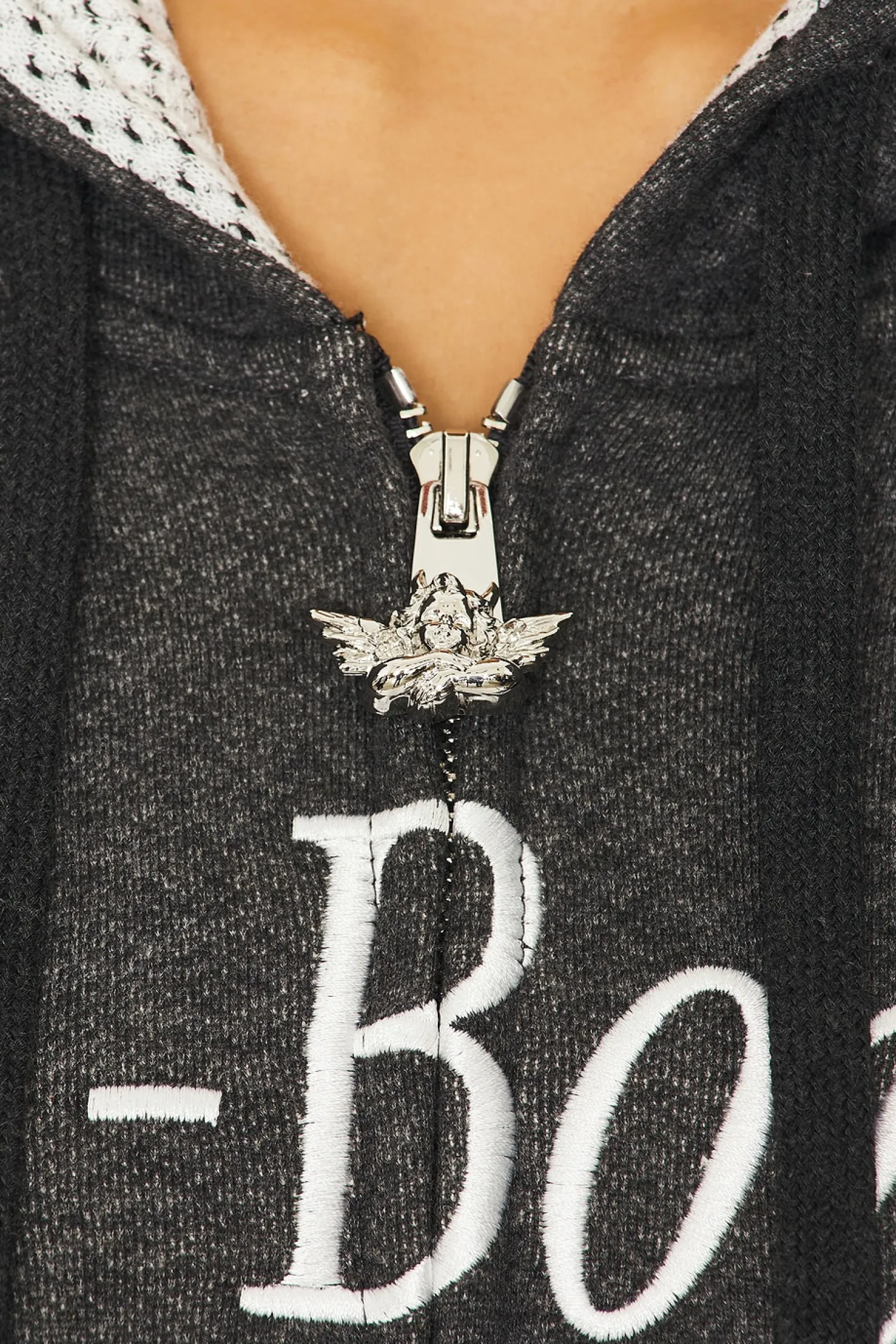 Women Boys Lie Matching Sets|Loungewear>1-800 Harley Zip Hoodie