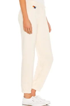 Women Aviator Nation Pants|Loungewear>5 Stripe Sweatpant