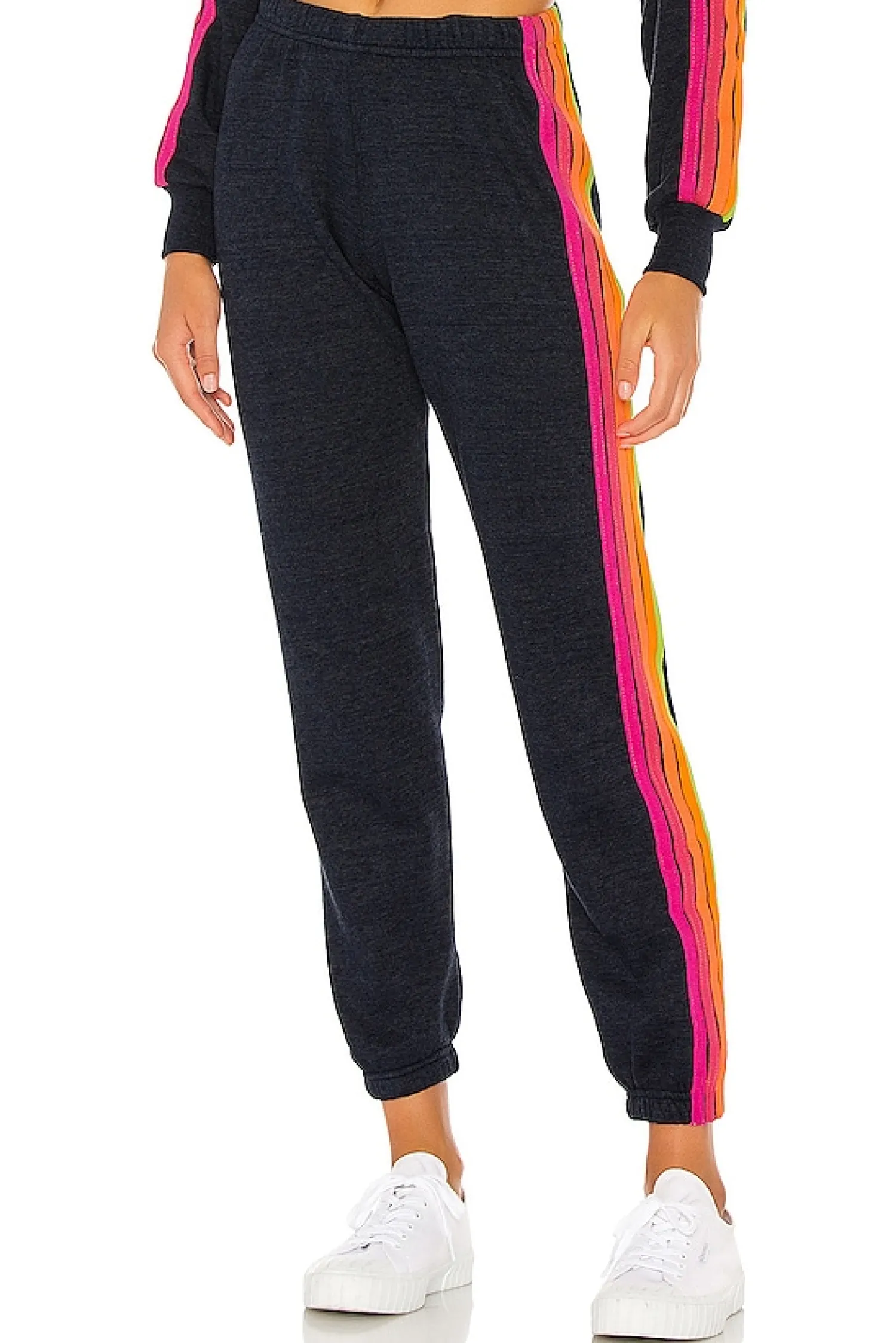 Women Aviator Nation Pants|Loungewear>5 Stripe Sweatpant