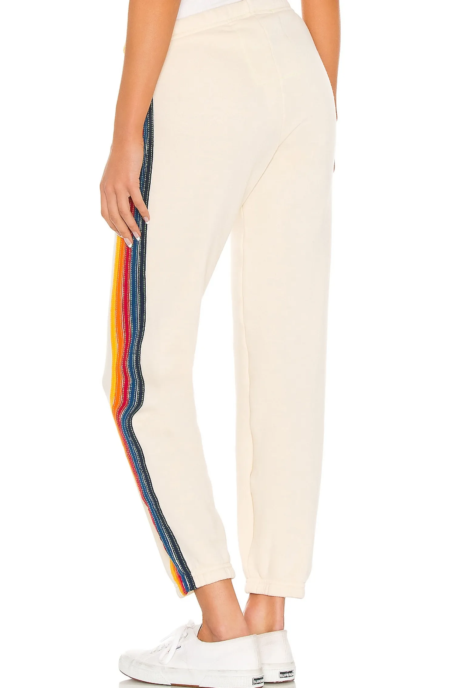 Women Aviator Nation Pants|Loungewear>5 Stripe Sweatpant