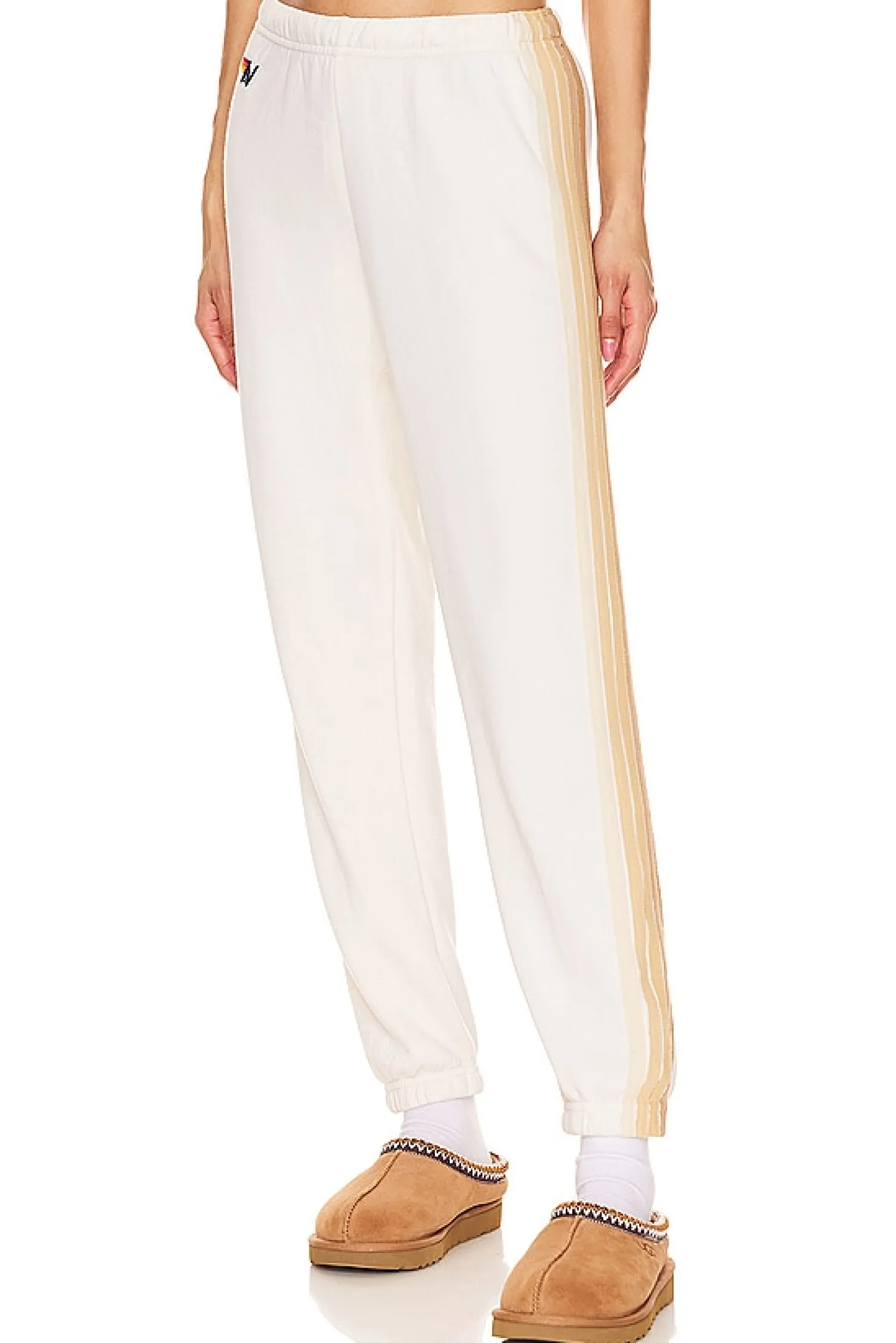 Women Aviator Nation Pants|Loungewear>5 Stripe Sweatpant