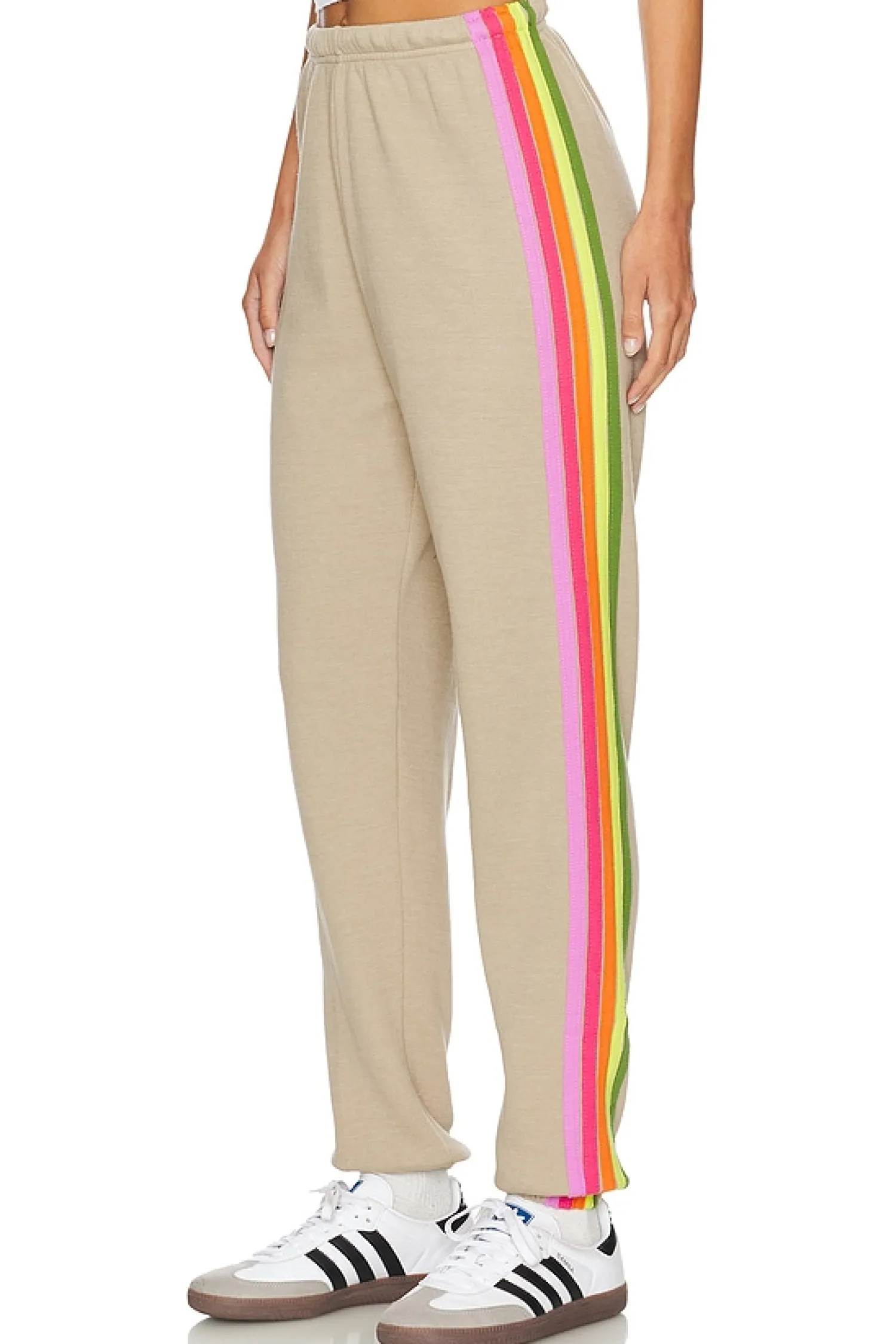 Women Aviator Nation Pants|Loungewear>5 Stripe Sweatpant