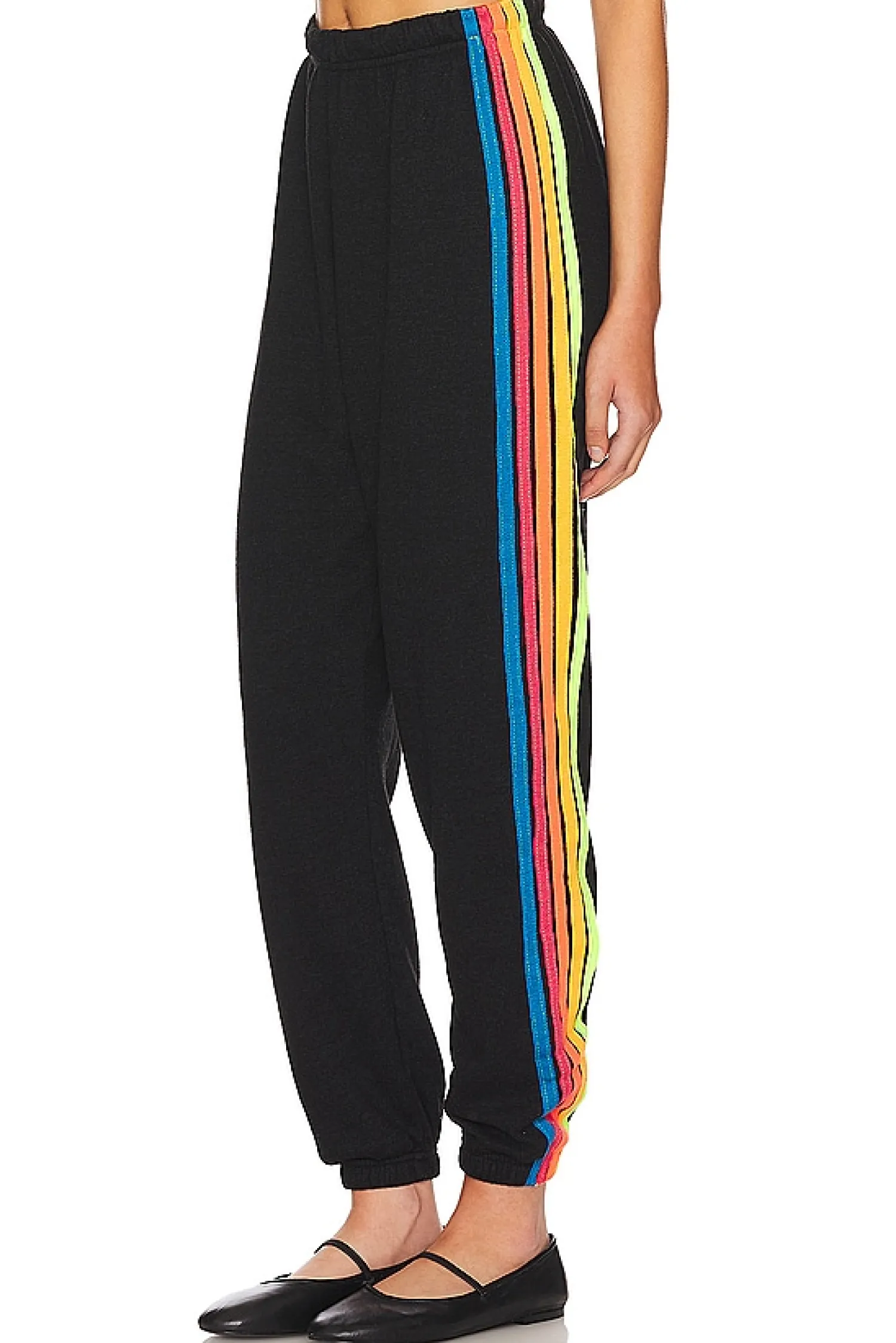 Women Aviator Nation Pants|Loungewear>5 Stripe Sweatpant