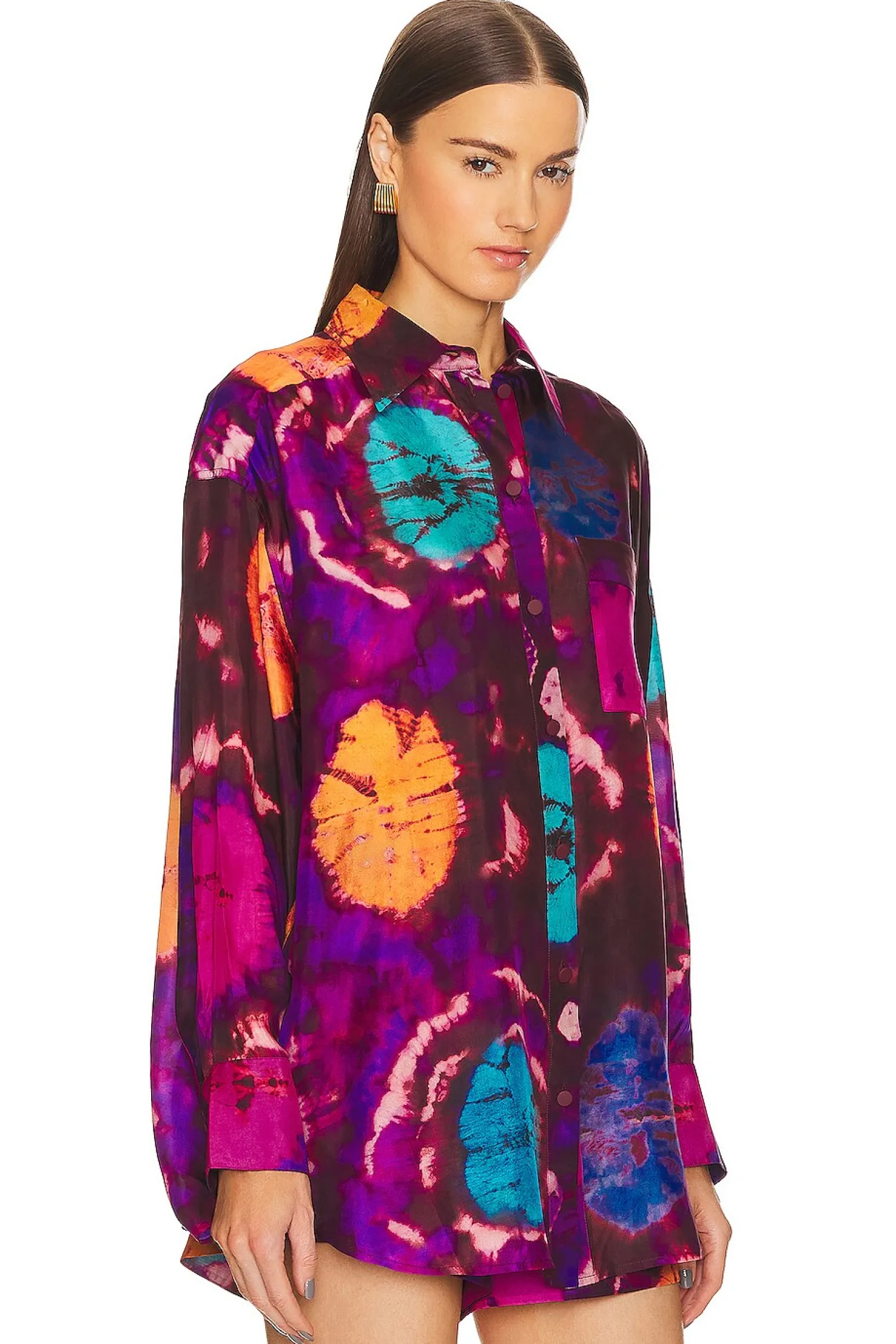 Women Zimmermann Matching Sets>Acadian Button Up Shirt