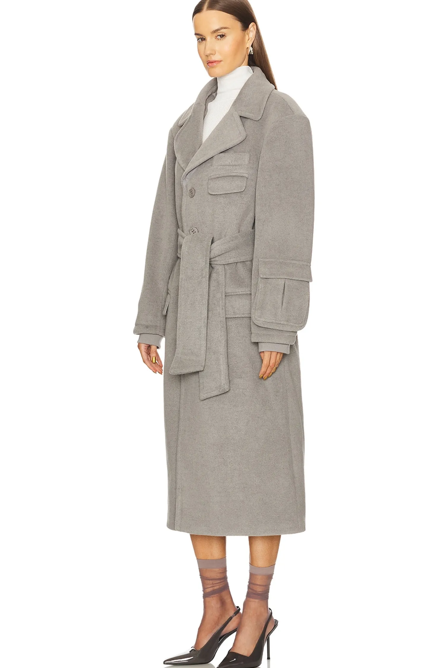 Women House of Sunny Jackets & Coats>Accent Overcoat
