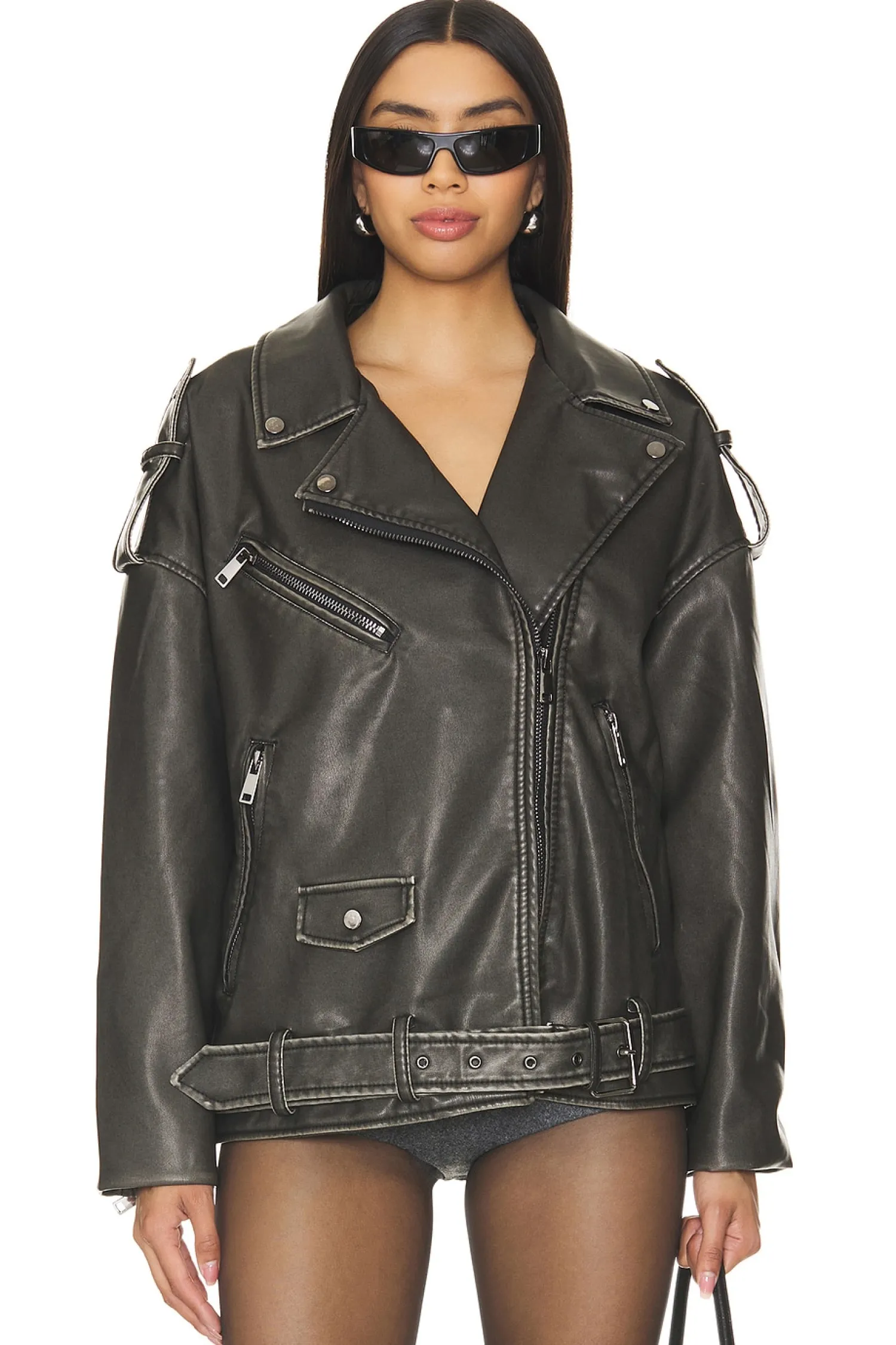 Women LIONESS Jackets & Coats>Ace Biker Jacket