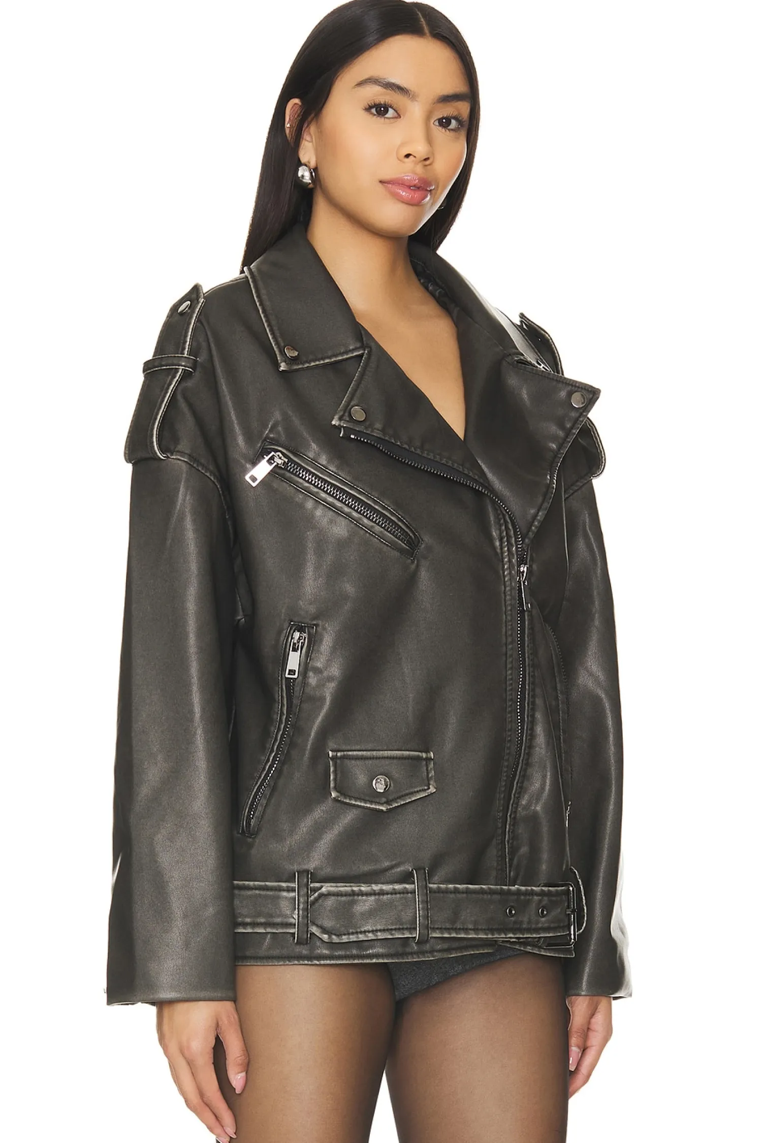 Women LIONESS Jackets & Coats>Ace Biker Jacket