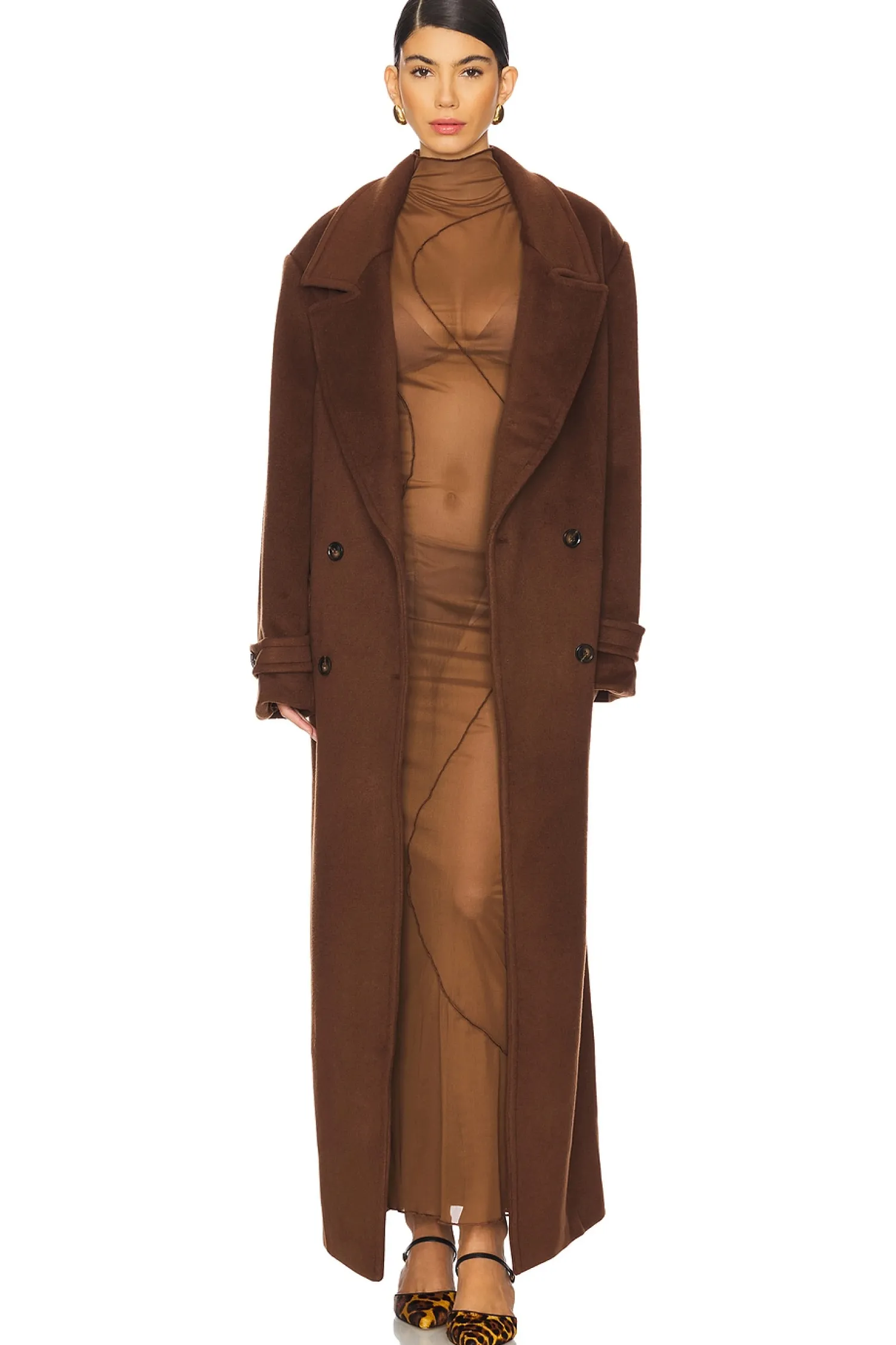 Women Camila Coelho Jackets & Coats>Agatha Double Breasted Coat