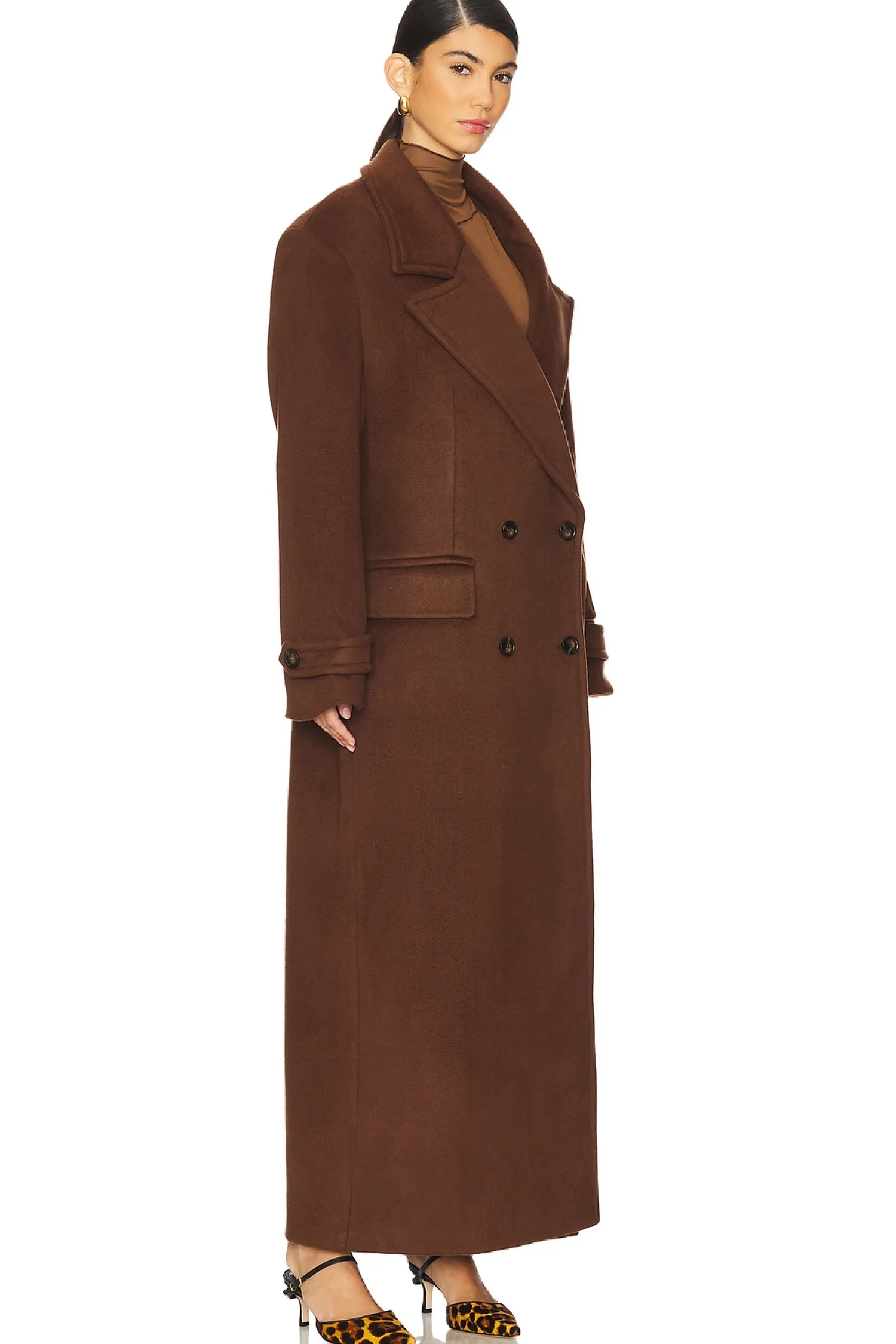 Women Camila Coelho Jackets & Coats>Agatha Double Breasted Coat