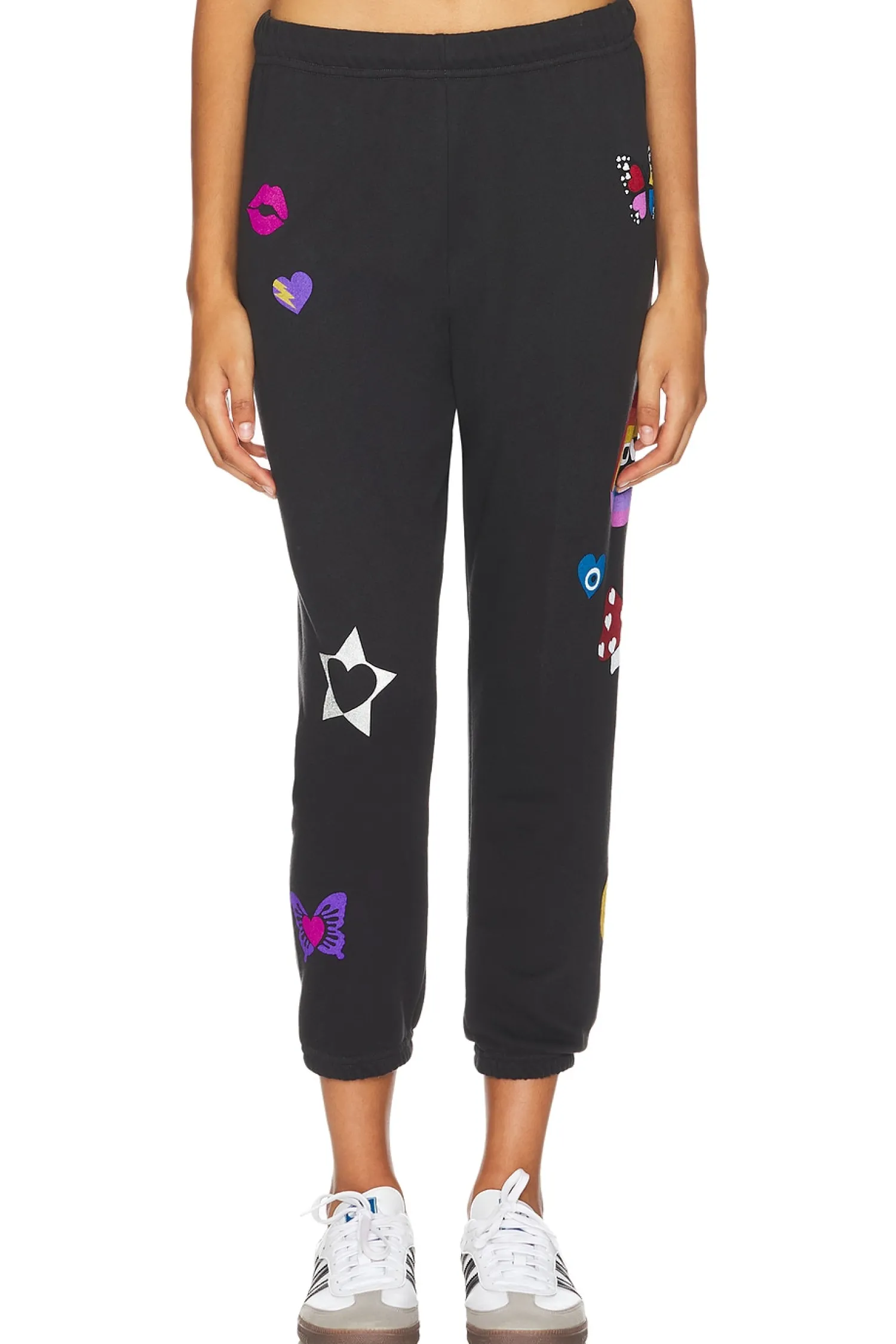 Women Lauren Moshi Pants|Loungewear>Alana Crop Sweatpant Designer Elements