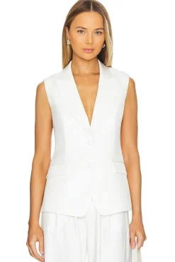 Women MILLY Jackets & Coats>Alba Sleeveless Blazer