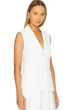 Women MILLY Jackets & Coats>Alba Sleeveless Blazer