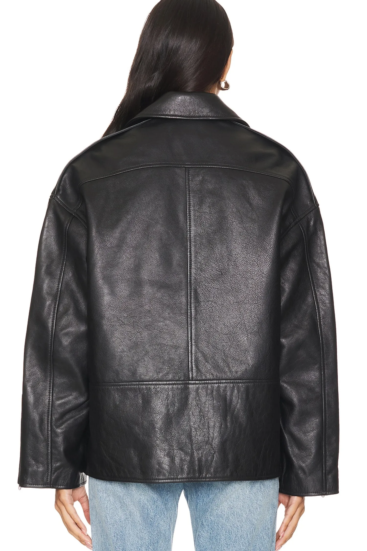Women GRLFRND Jackets & Coats>Alek Leather Jacket