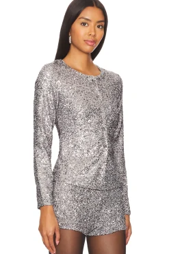 Women Never Fully Dressed Matching Sets>Alexa Sequin Cardigan