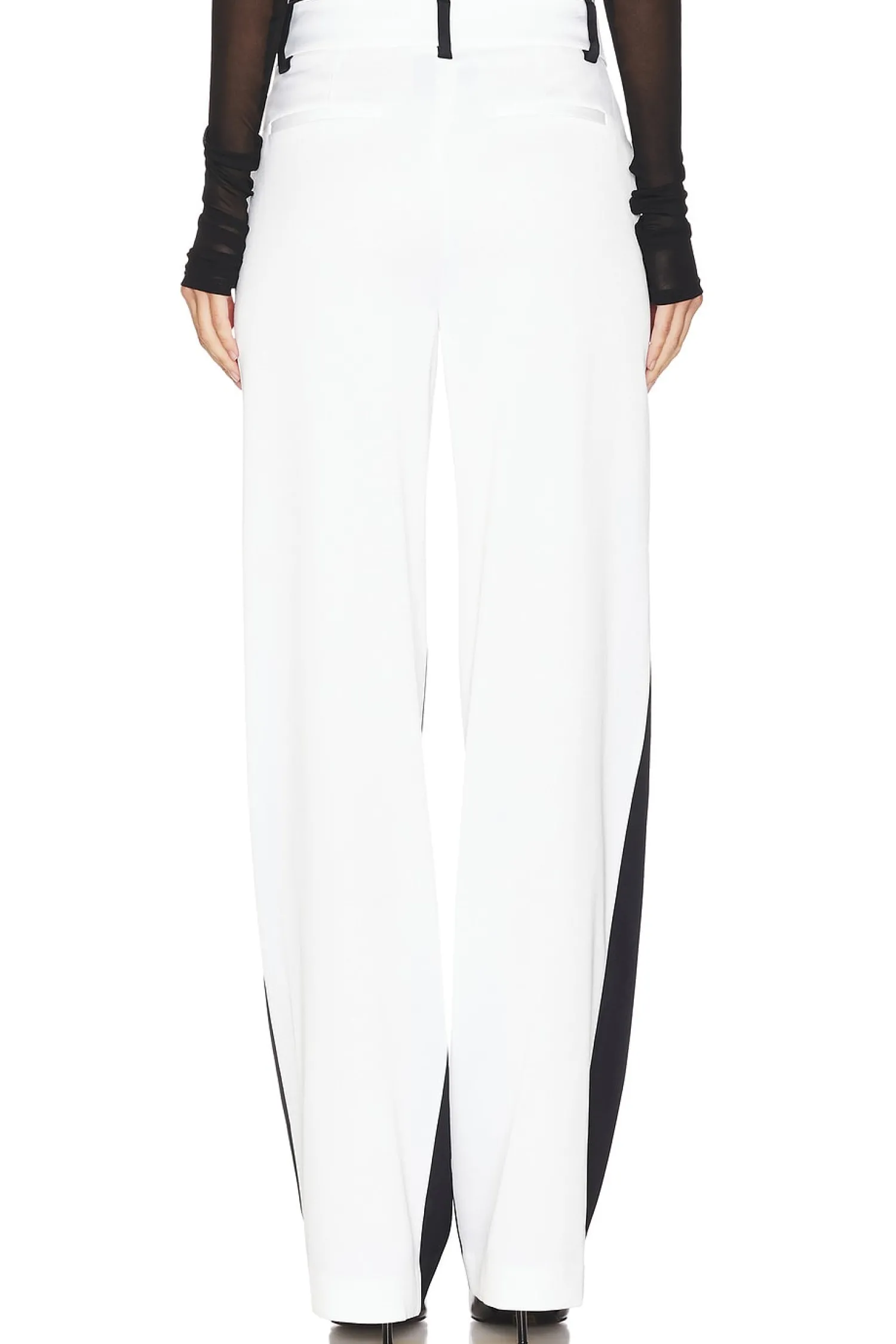 Women Alice + Olivia Pants>Alexander Straight Trouser