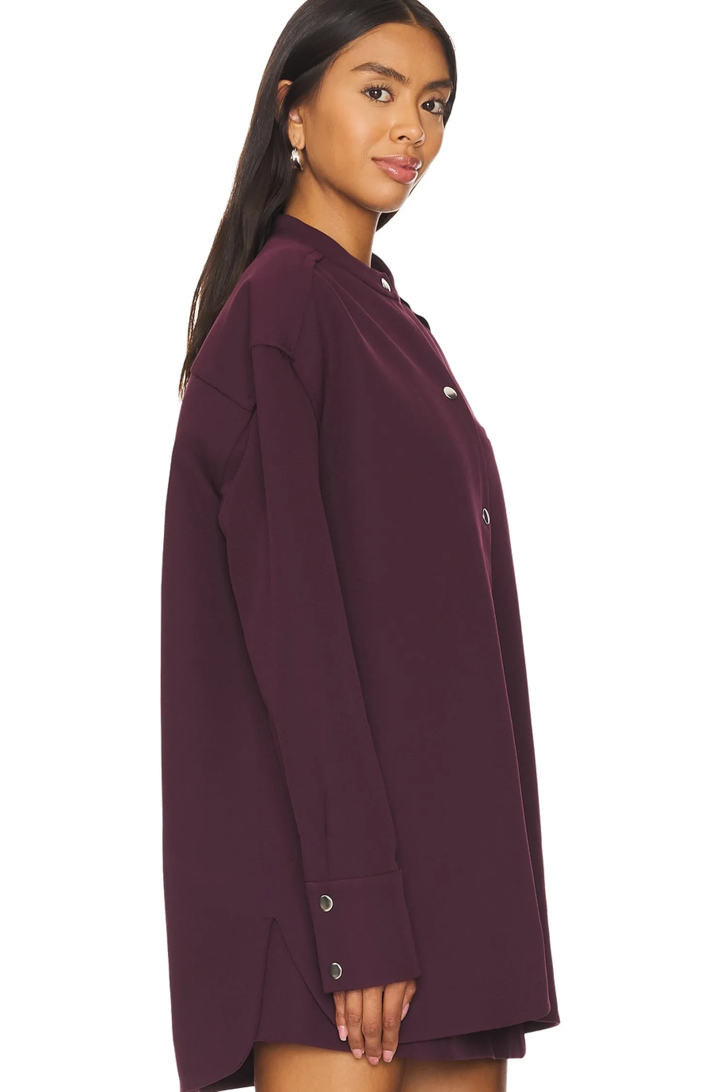 Women SER.O.YA Jackets & Coats>Ali Heavy Crepe Shacket