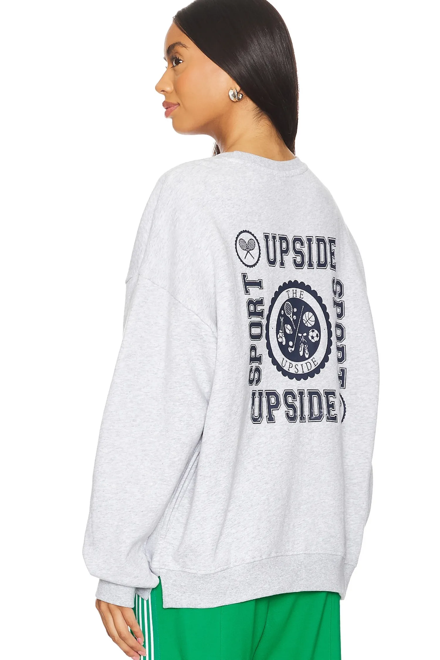 Women THE UPSIDE Loungewear>All Sports Coolum Sweatshirt Crew
