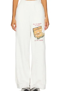 Women Boys Lie Pants|Loungewear>All That Baggage Terry Natural Sweatpants