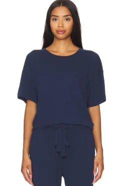 Women eberjey Lingerie & Sleepwear>Aloe Infused Cotton Short Sleeve Tee
