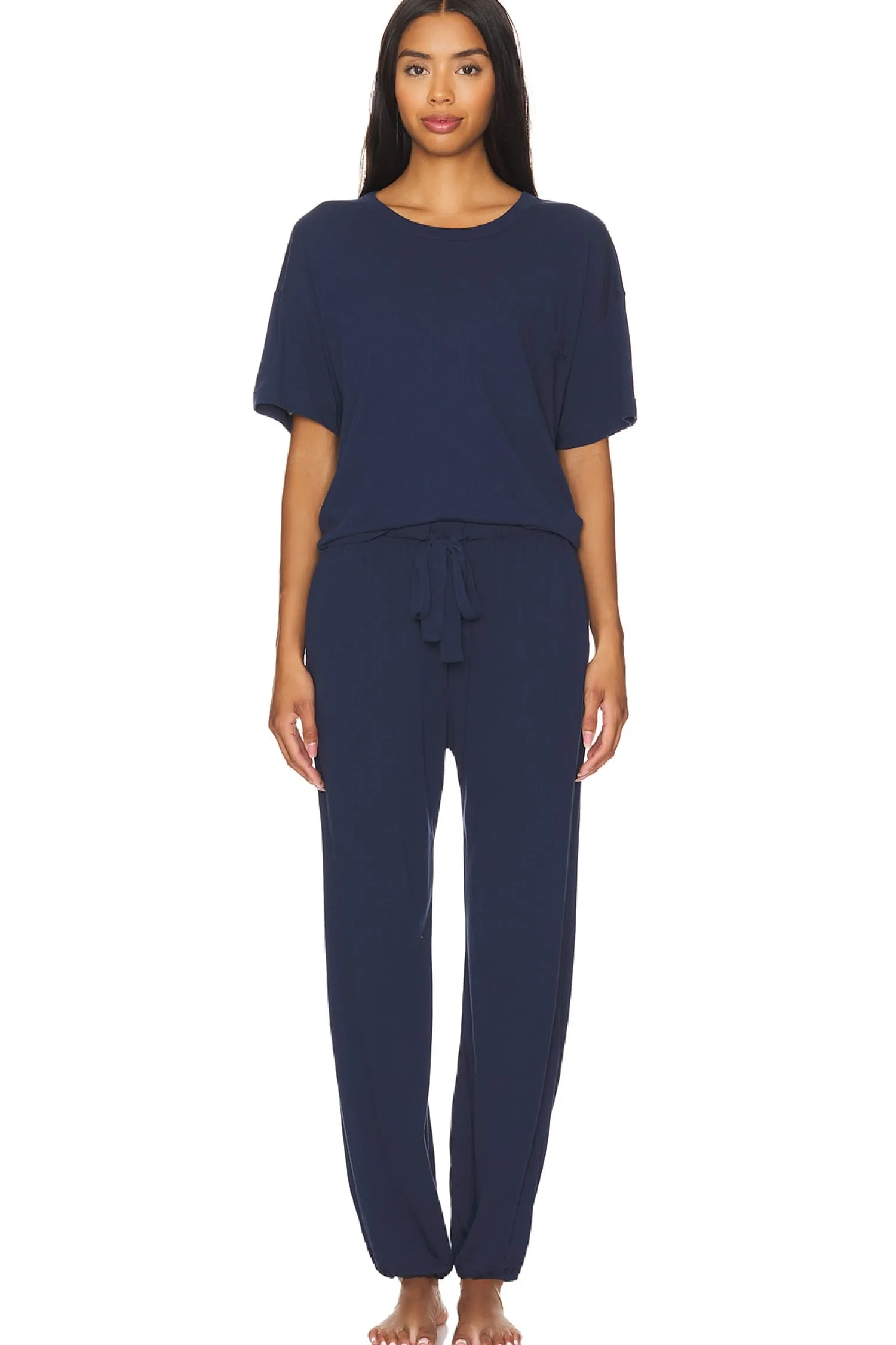 Women eberjey Lingerie & Sleepwear>Aloe Infused Cotton Short Sleeve Tee