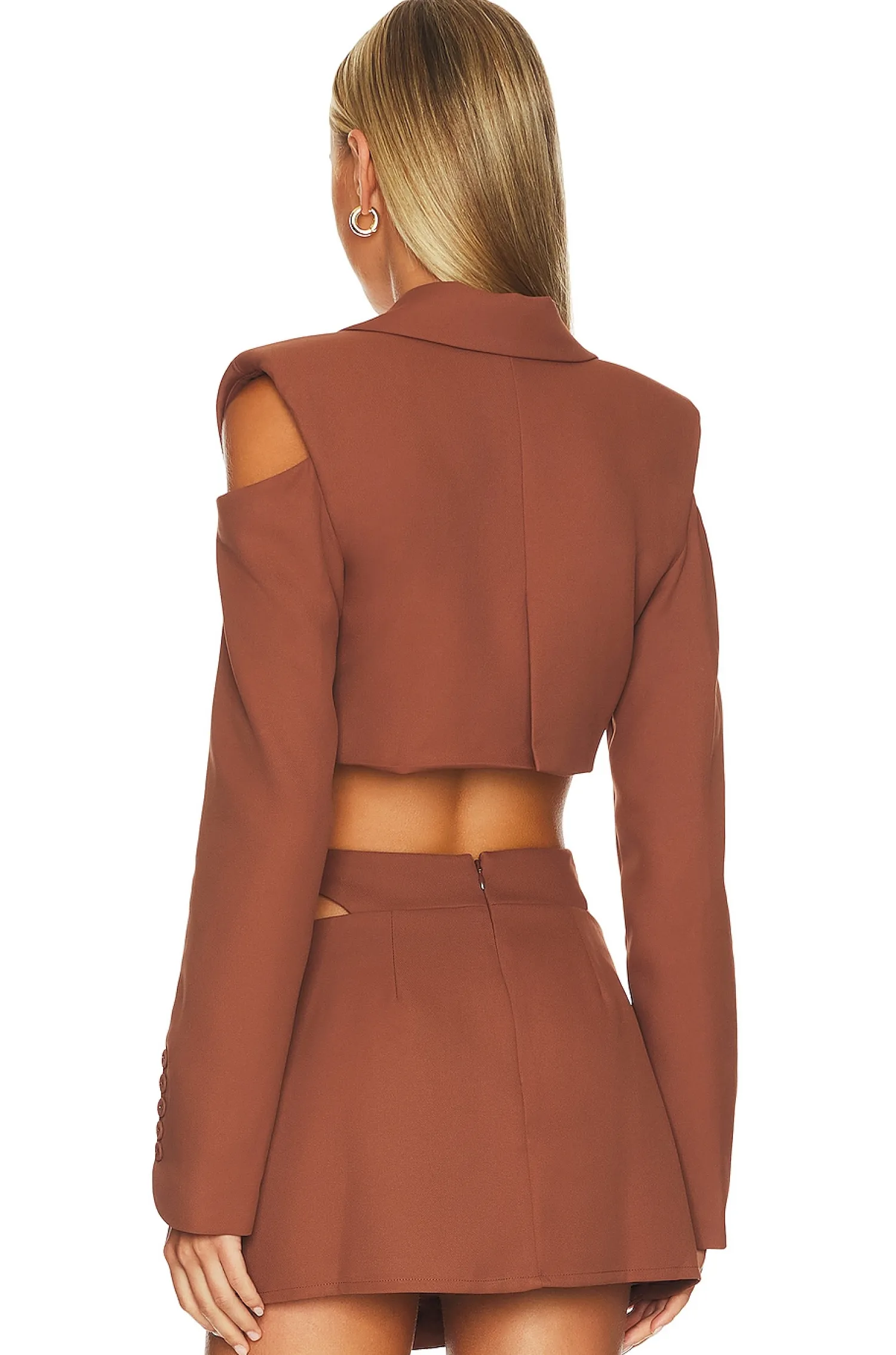 Women For Love & Lemons Jackets & Coats>Alysa Crop Blazer