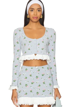 Women For Love & Lemons Matching Sets>Amalia Knit Cardigan
