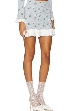 Women For Love & Lemons Matching Sets>Amalia Knit Mini Skirt