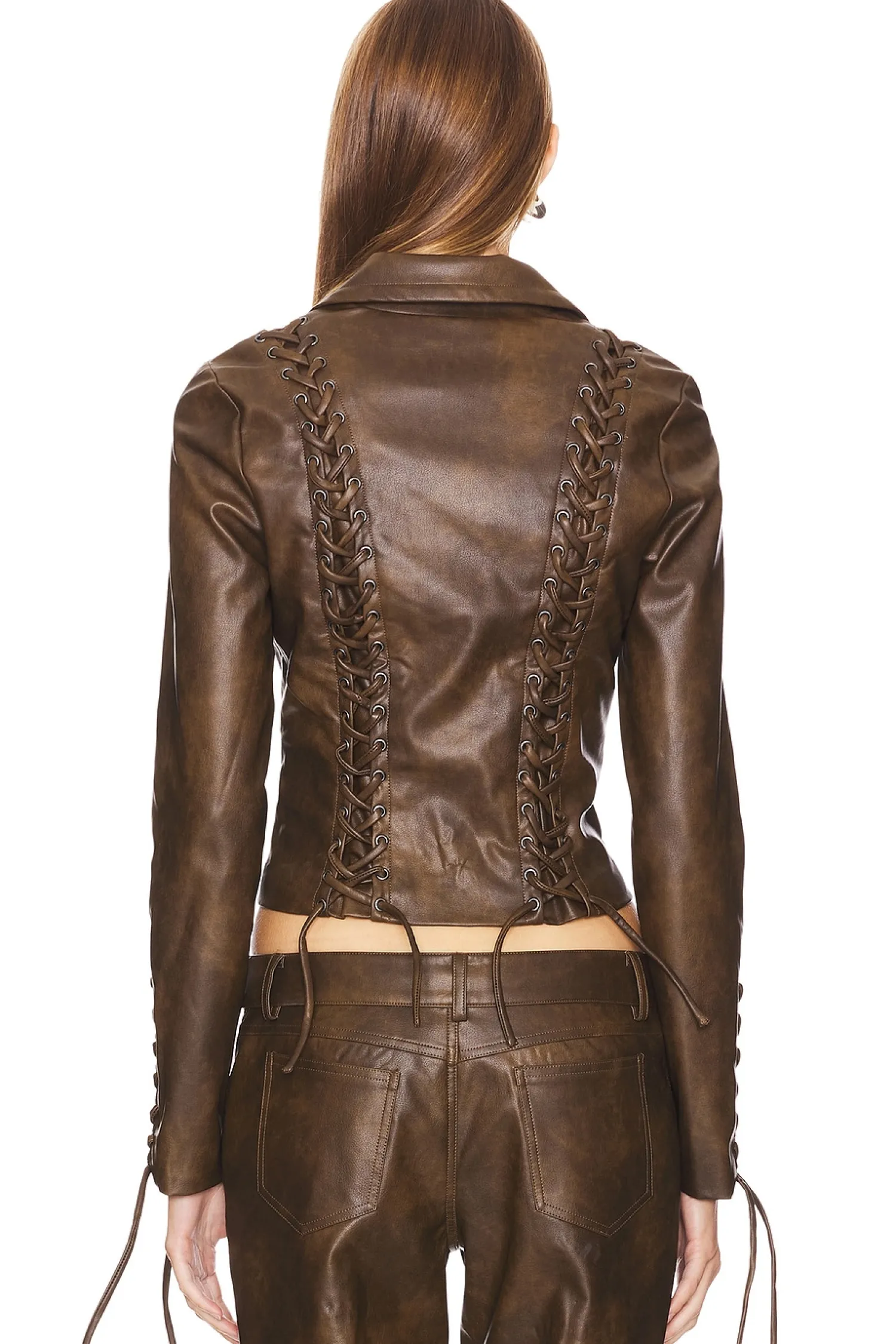 Women LOBA Matching Sets|Jackets & Coats>Amantilla Faux Leather Jacket
