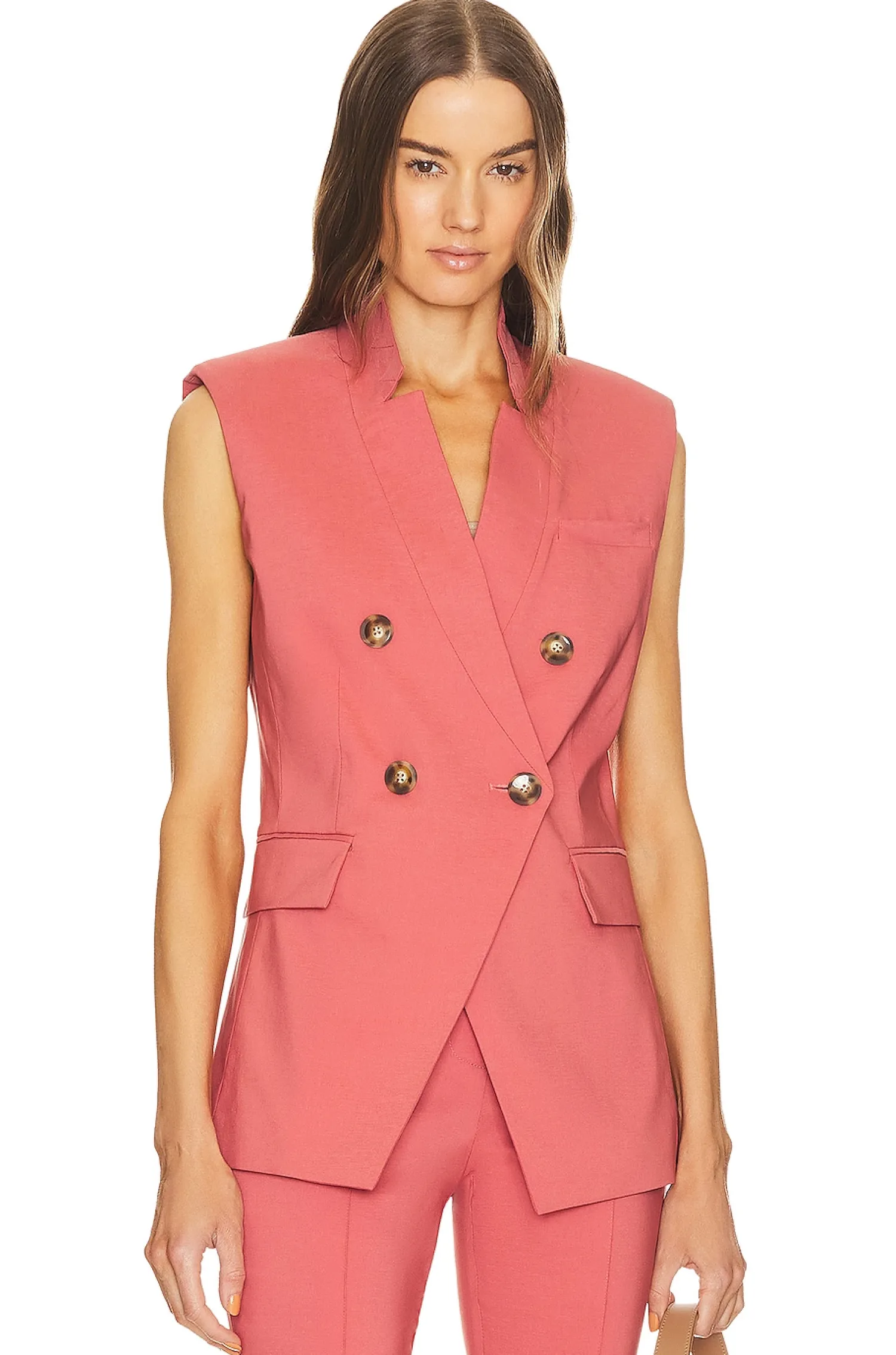 Women Veronica Beard Jackets & Coats>Amika Vest