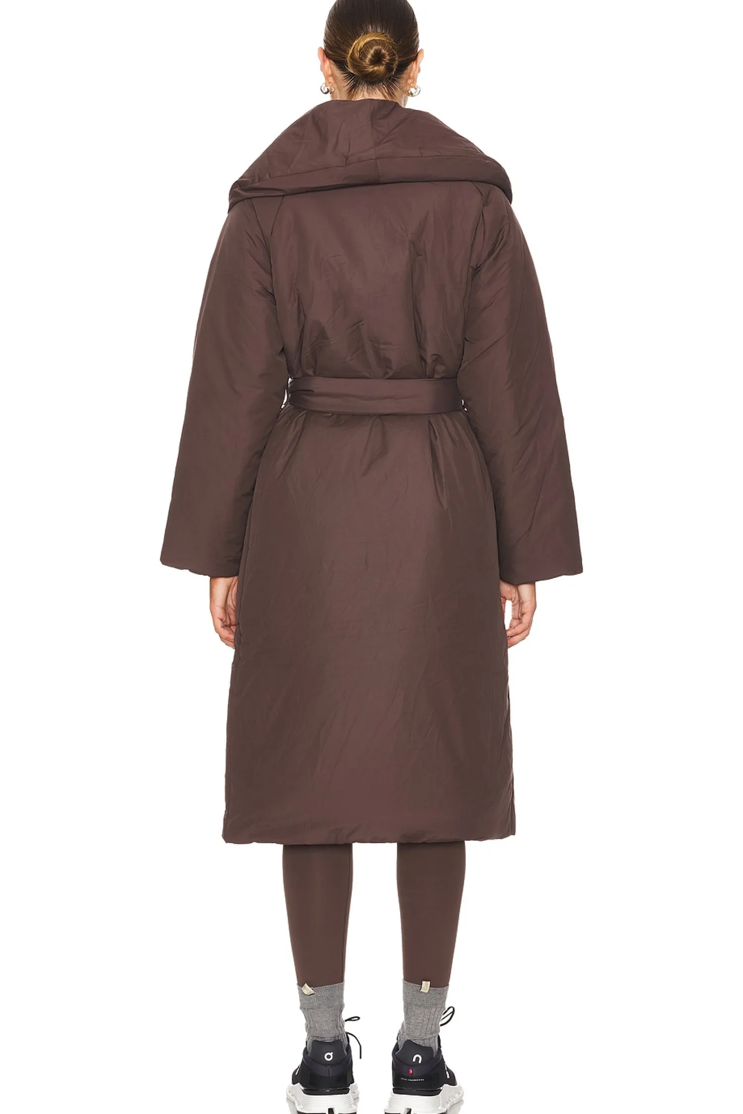 Women Varley Jackets & Coats>Ana Long Wrap Puffer Coat