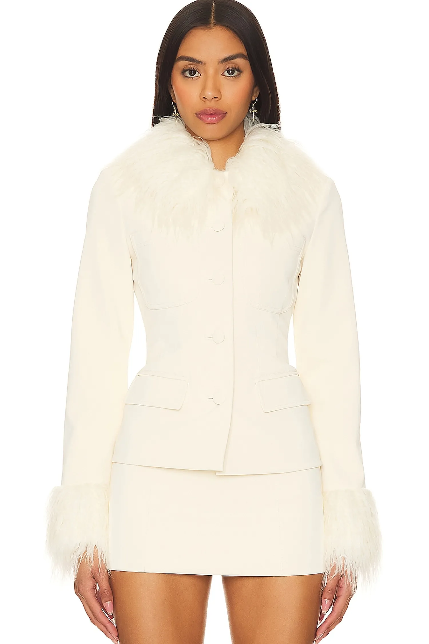 Women LOBA Jackets & Coats>Anabella Faux Leather Jacket