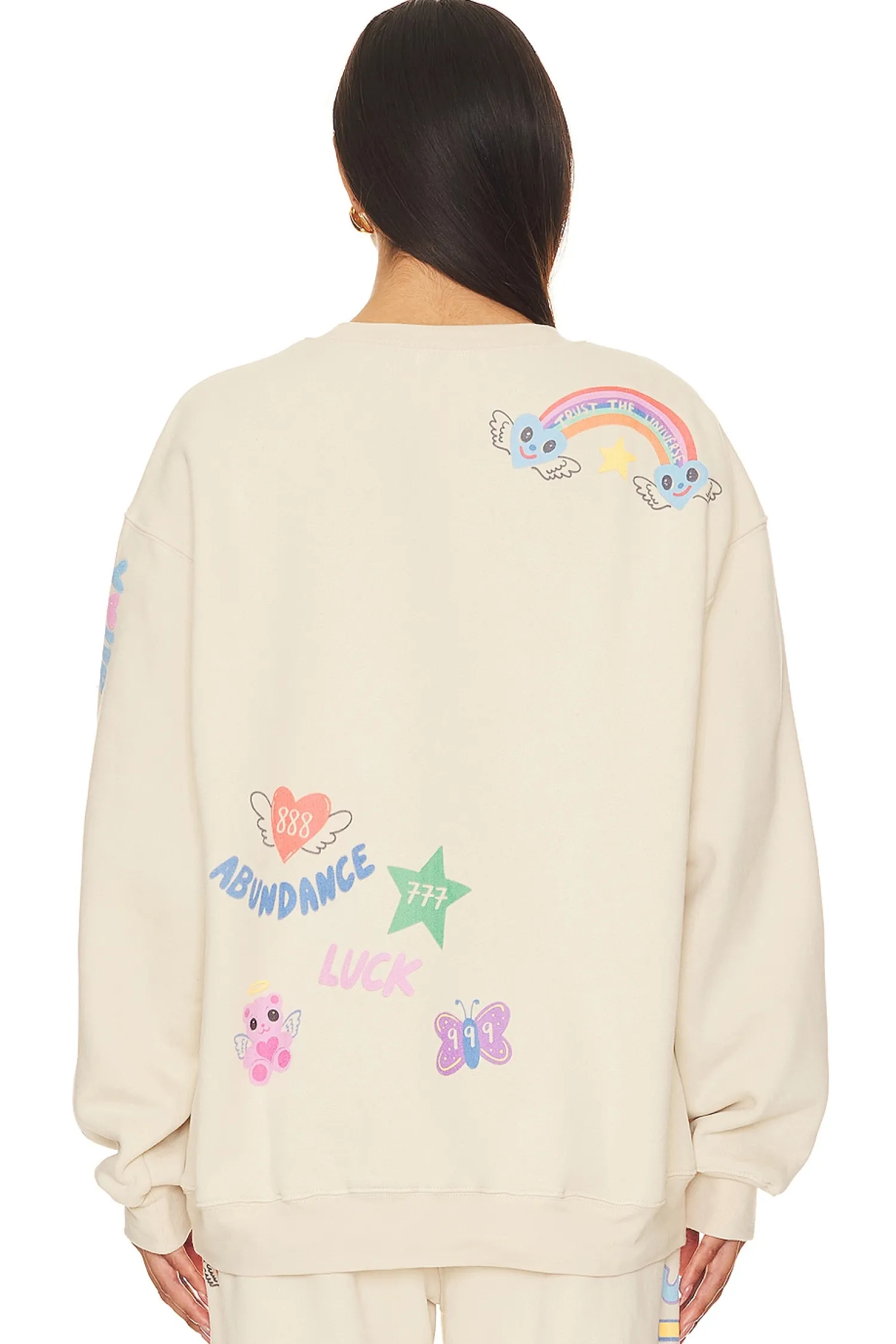 Women The Mayfair Group Loungewear>Angels All Around You Crewneck