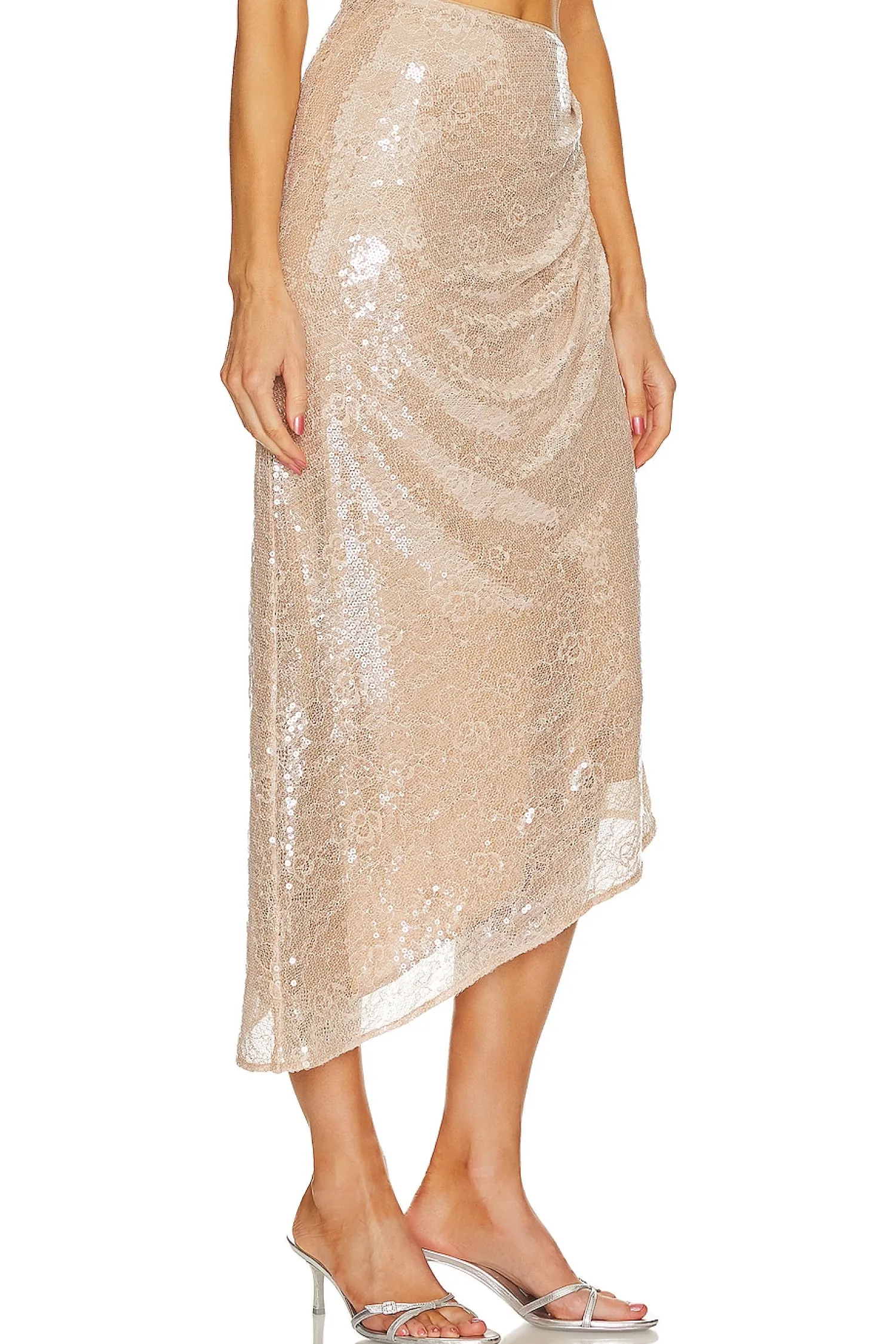 Women LPA Matching Sets>Aniella Midi Skirt