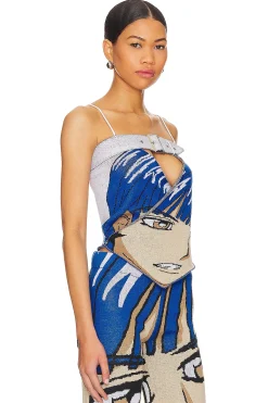 Women 1XBLUE Matching Sets>Anime Top