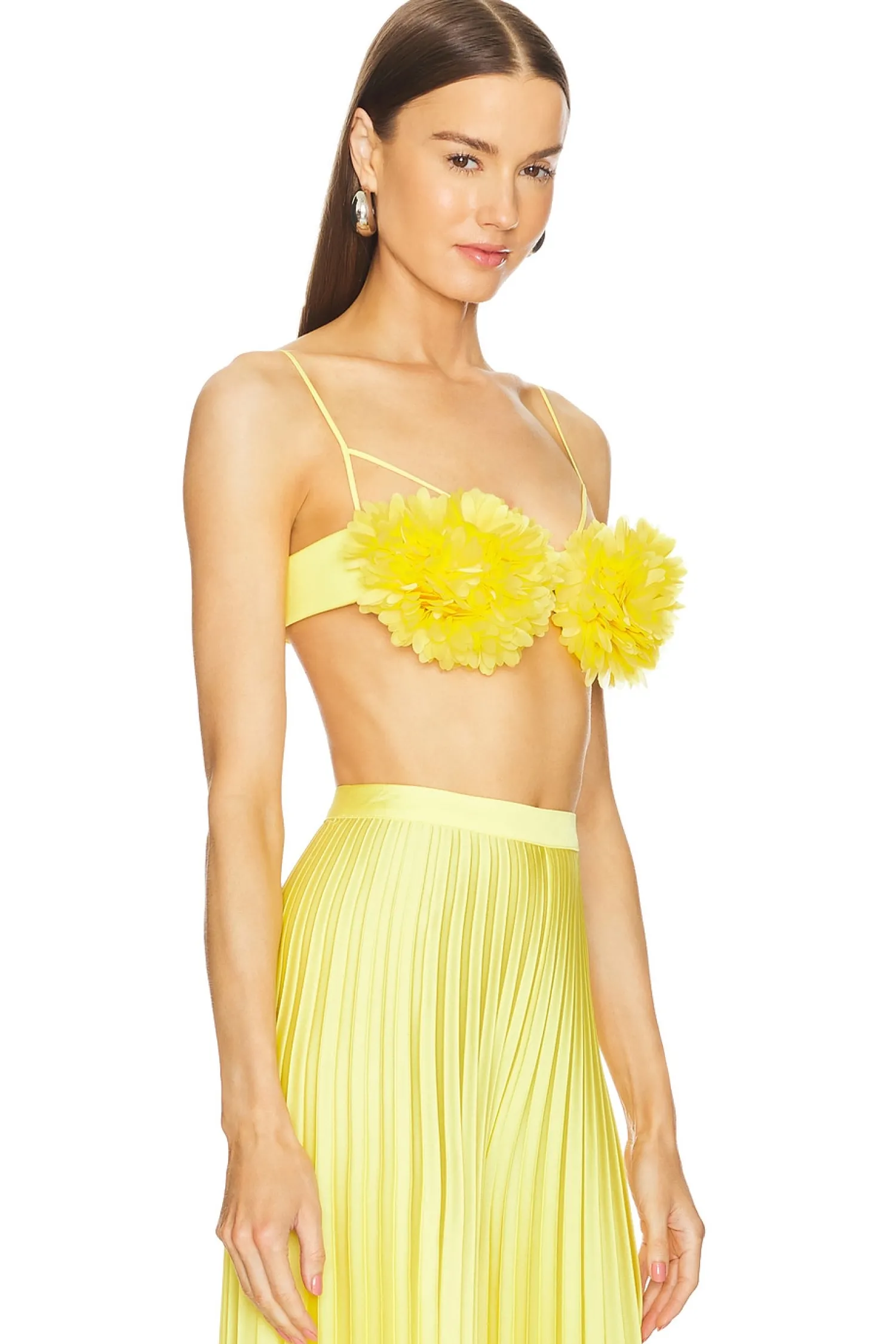 Women SELEZZA LONDON Matching Sets>Annie Floral Bustier