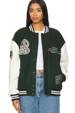 Women Dr. Denim Jackets & Coats>Annivarsity Jacket