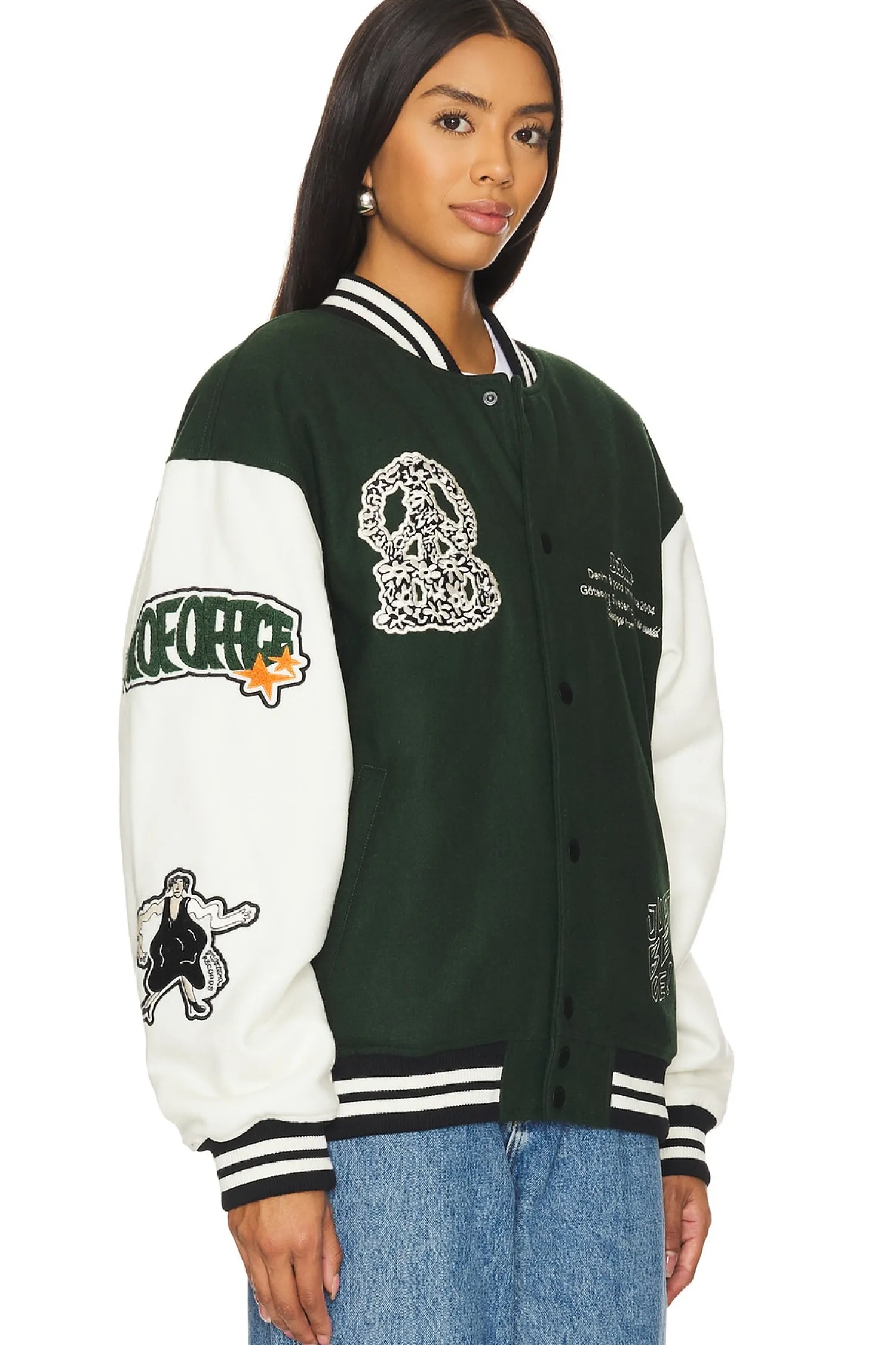 Women Dr. Denim Jackets & Coats>Annivarsity Jacket