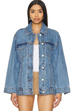 Women Aje Jackets & Coats>Aradia Oversized Denim Jacket
