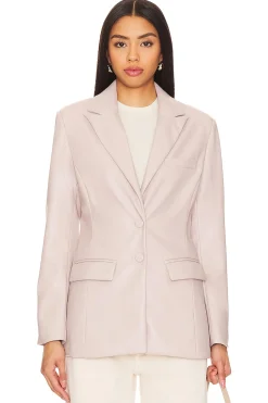 Women Steve Madden Jackets & Coats>Aria Faux Leather Blazer