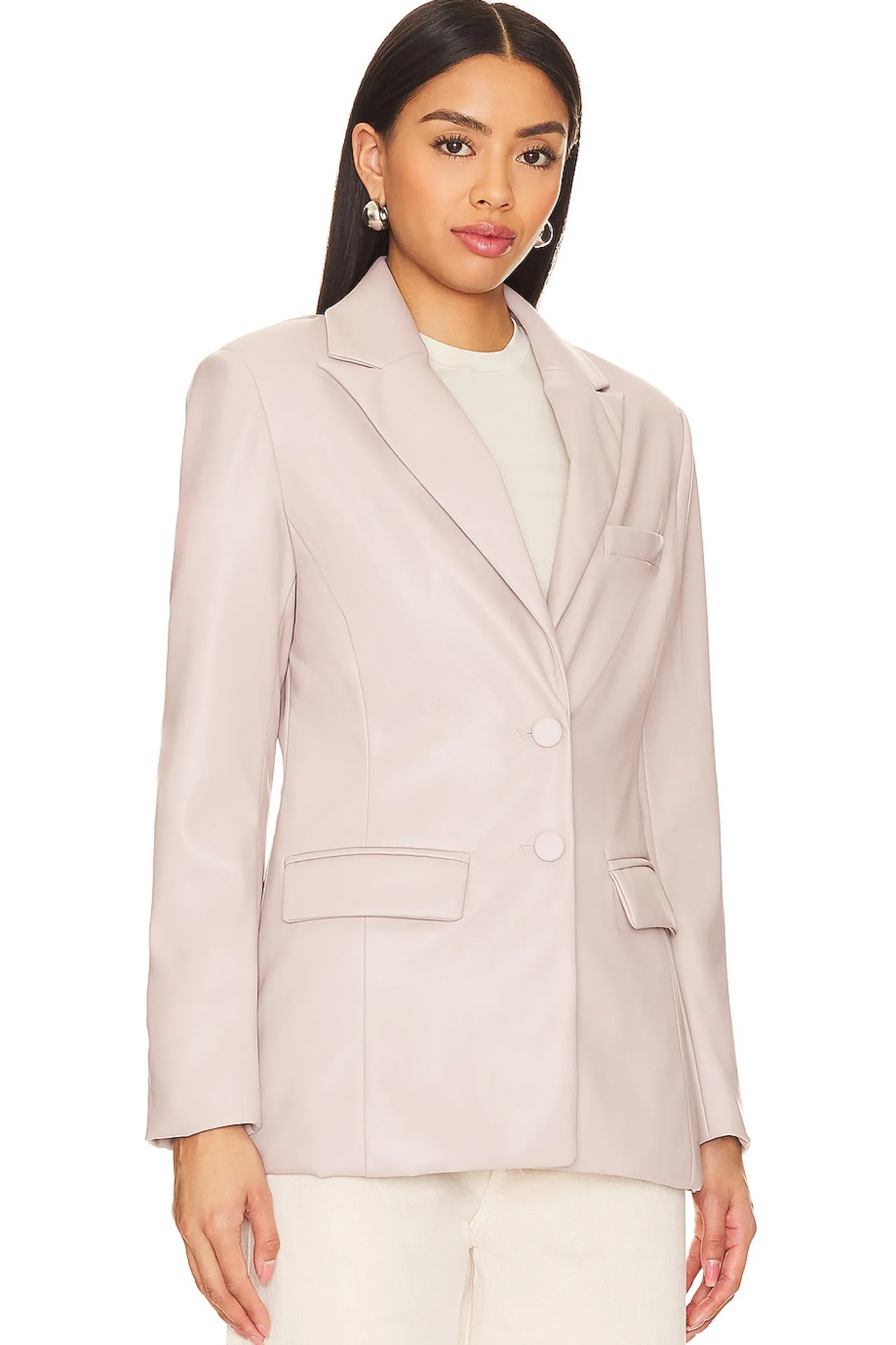 Women Steve Madden Jackets & Coats>Aria Faux Leather Blazer