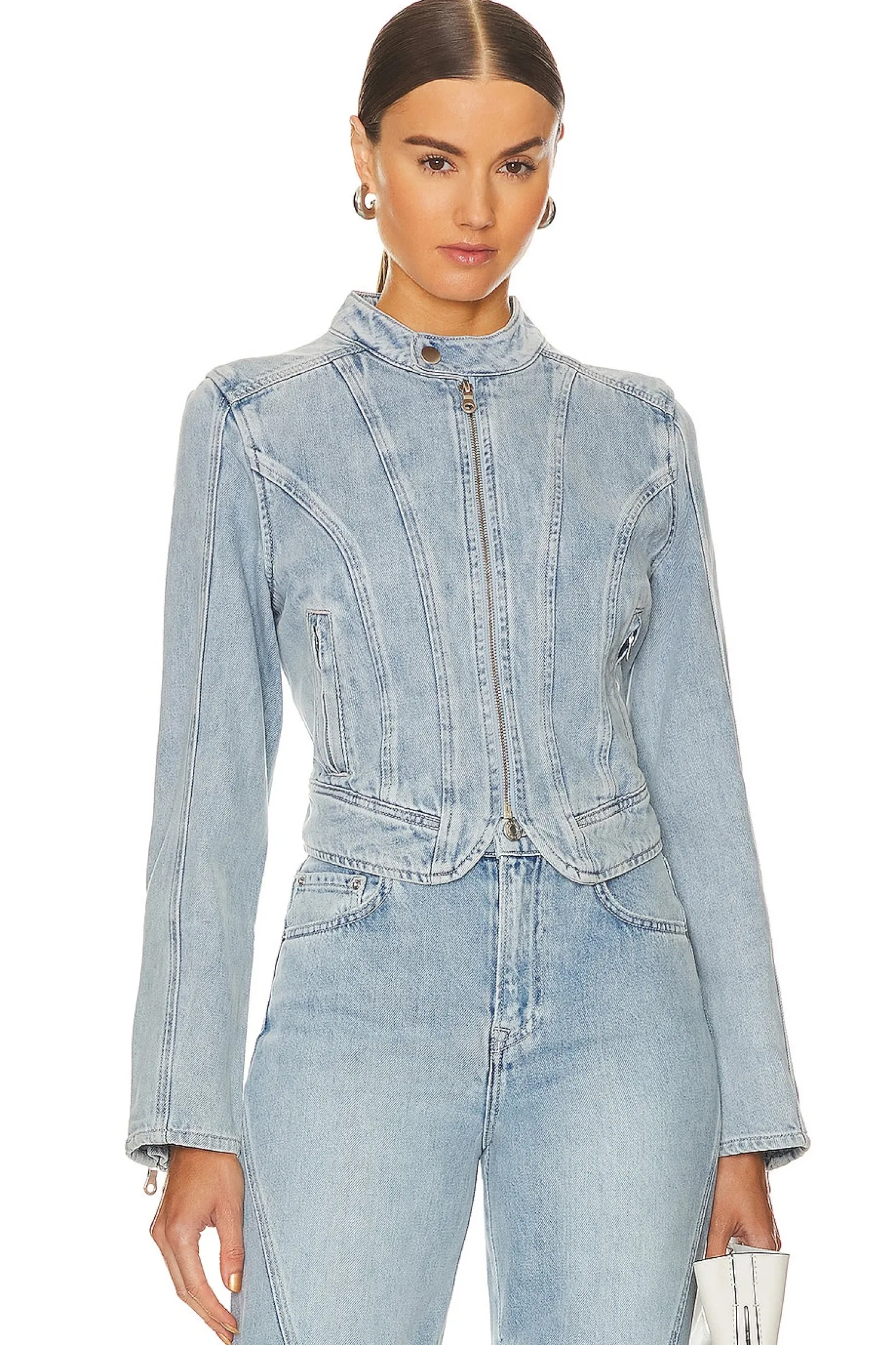Women GRLFRND Jackets & Coats>Ash Racer Jacket