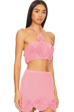 Women Lovers and Friends Matching Sets>Ashby Crochet Top