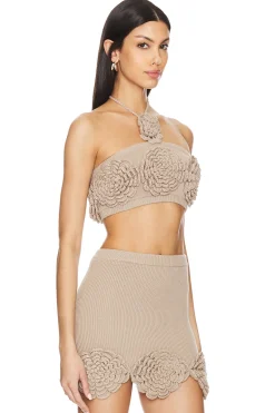 Women Lovers and Friends Matching Sets>Ashby Crochet Top