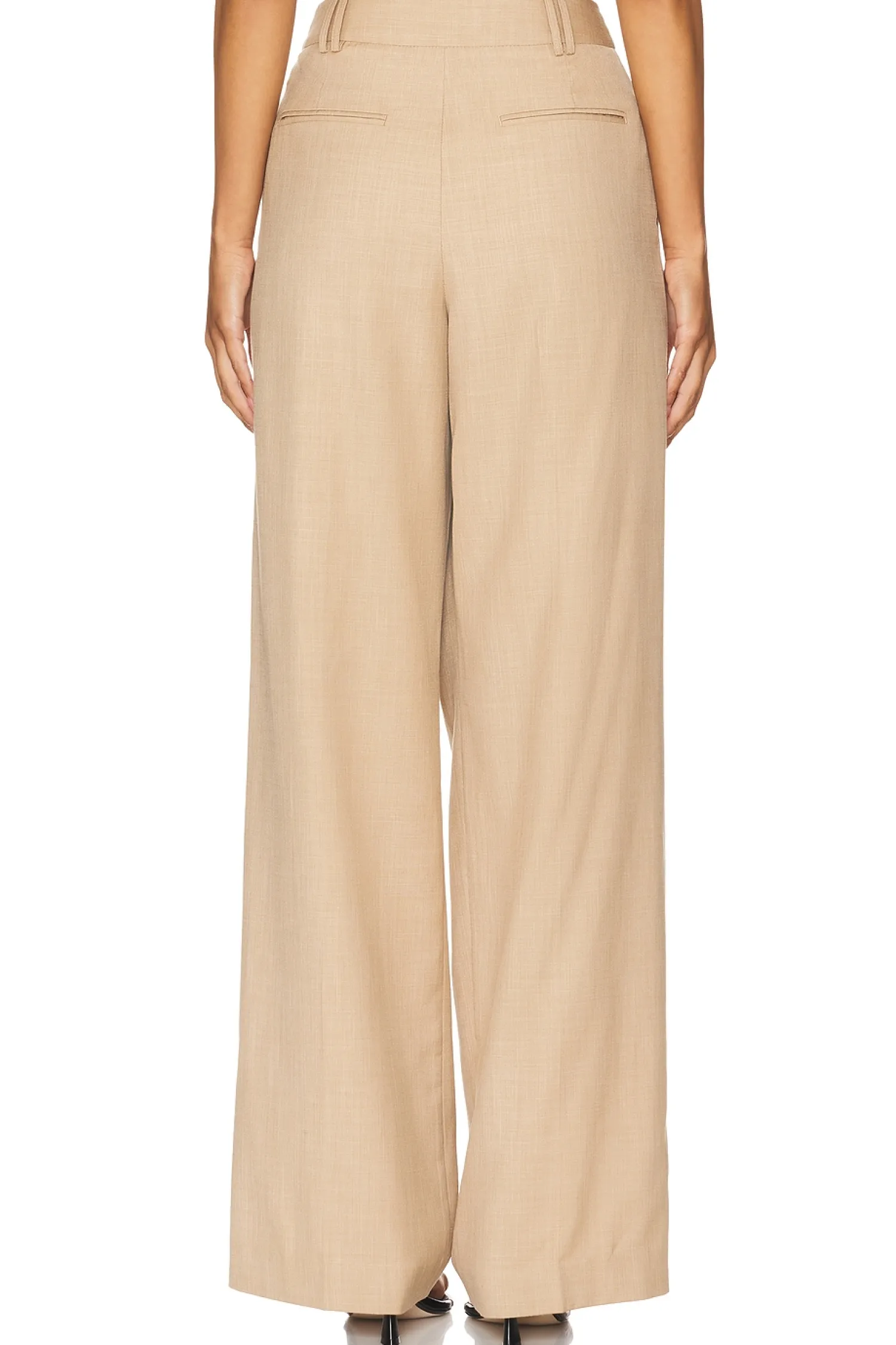 Women Shona Joy Pants|Matching Sets>Asher Asymmetrical Pleat Front Pant