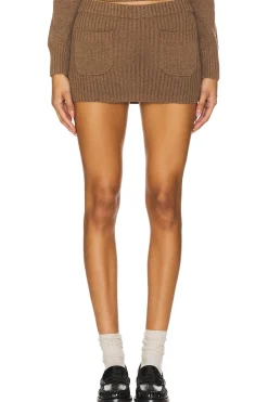 Women Frankies Bikinis Matching Sets>Ashton Cotton Knit Skort