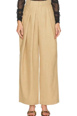 Women LEJE Pants>Asymmetric Pleated Pants