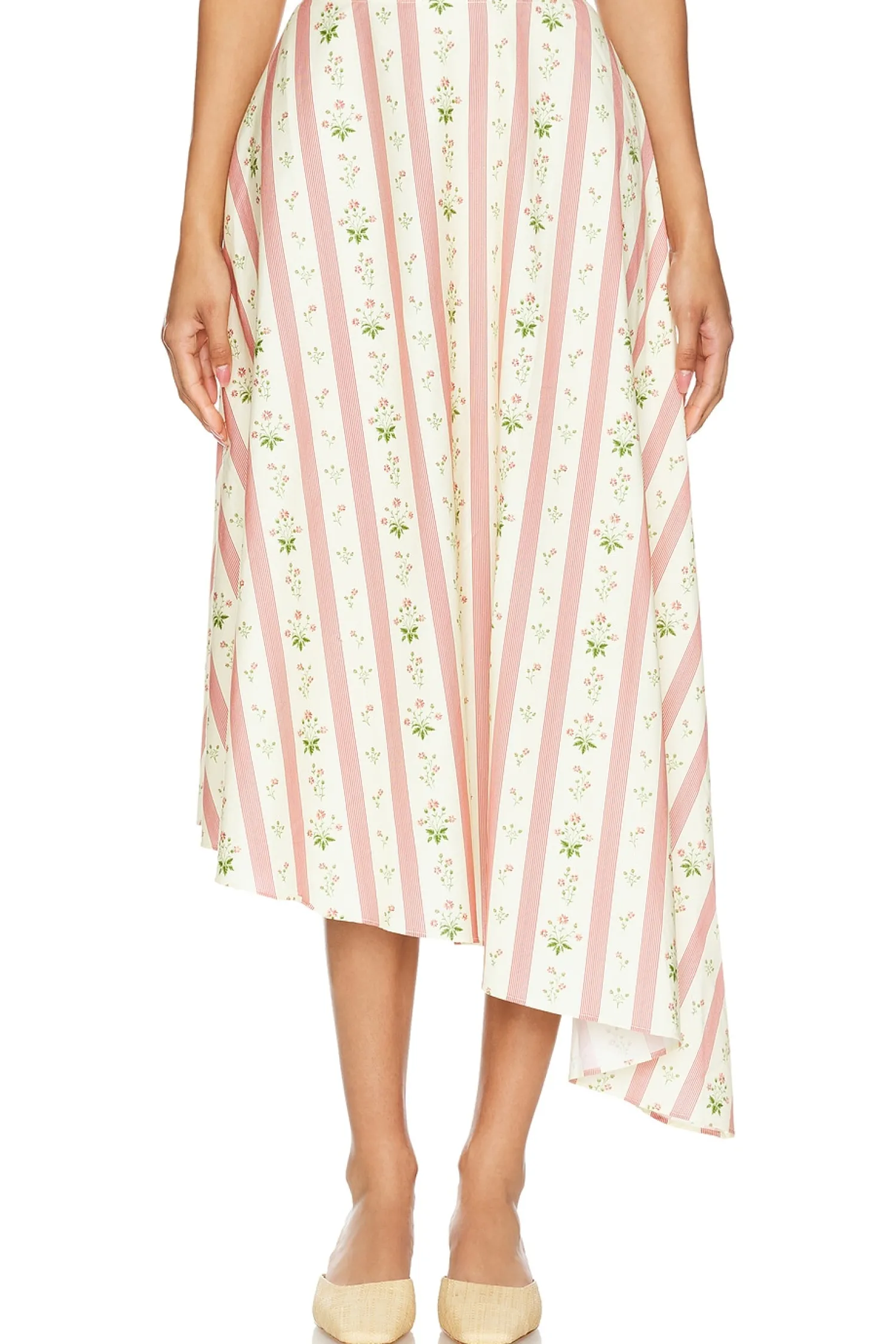 Women WeWoreWhat Matching Sets>Asymmetrical Midi Skirt