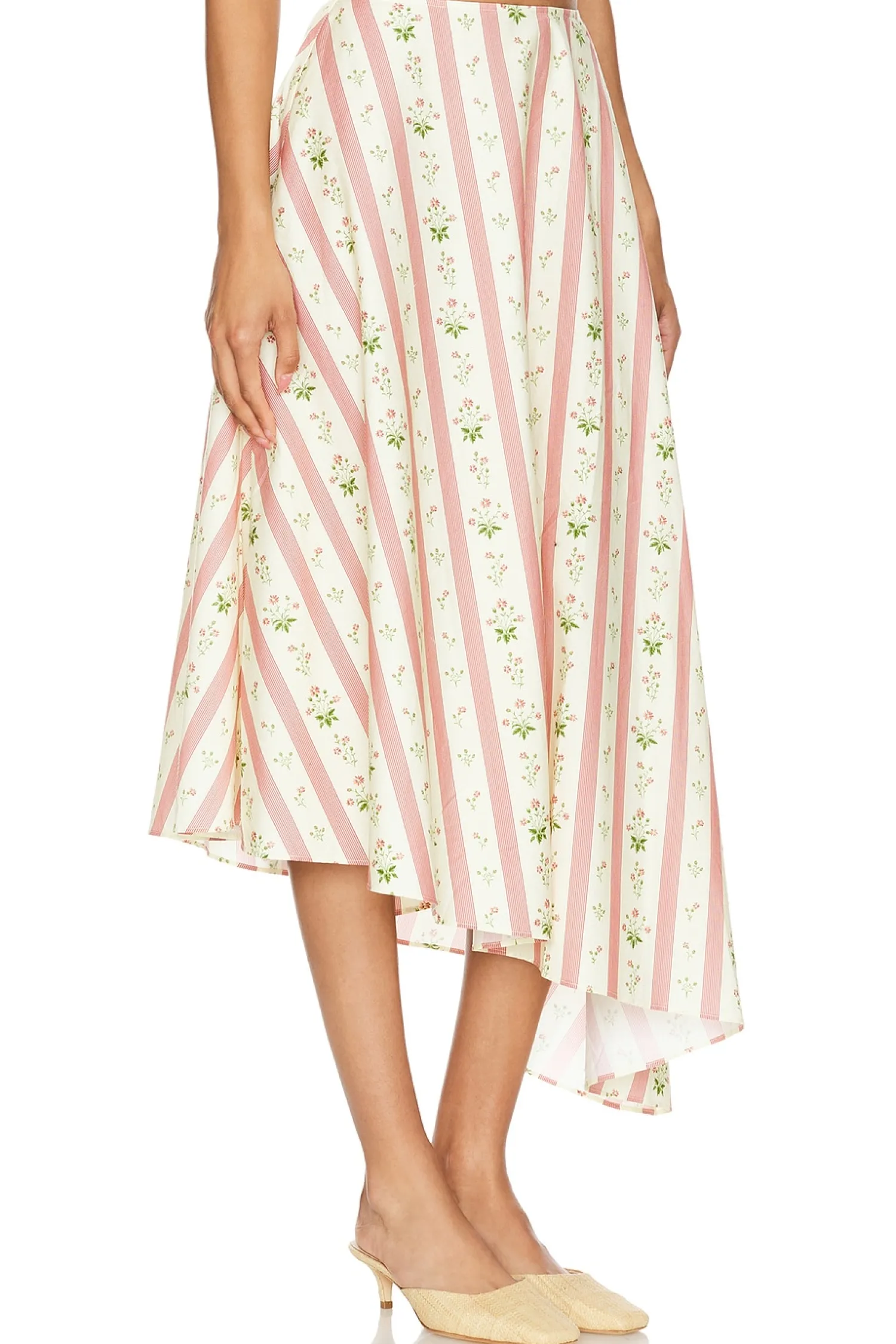 Women WeWoreWhat Matching Sets>Asymmetrical Midi Skirt